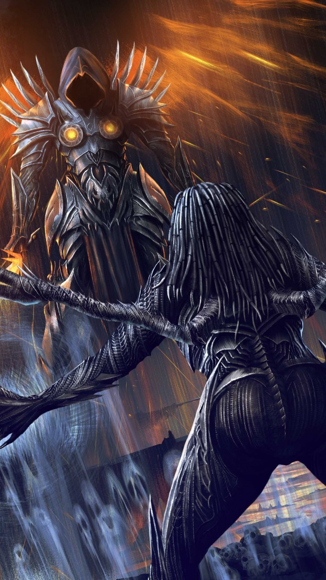Tyrael, Heroes of the Storm Wallpaper, 1080x1920 Full HD Phone