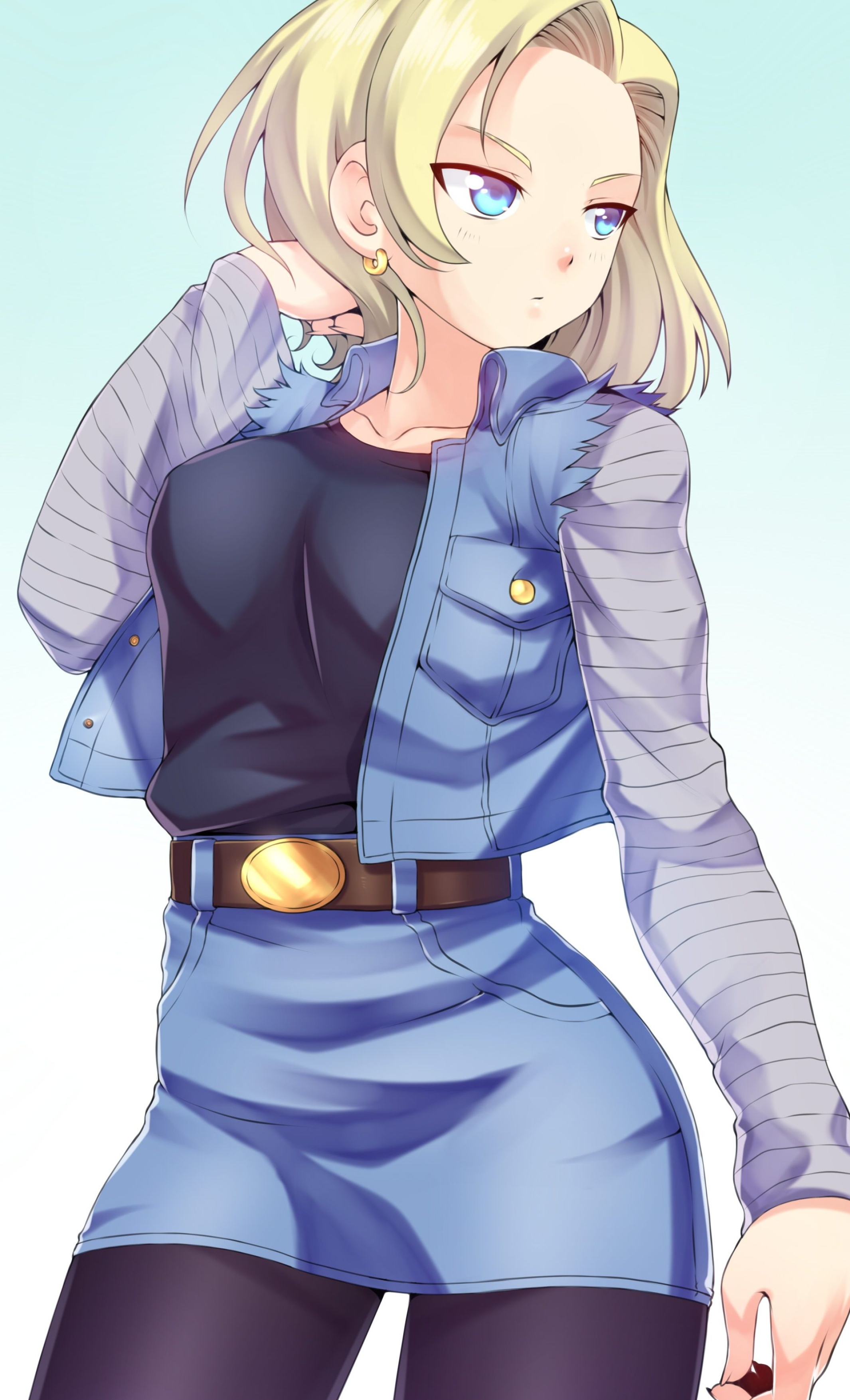 Android 18, Dragon Ball, Anime, Pin, 2130x3510 HD Phone
