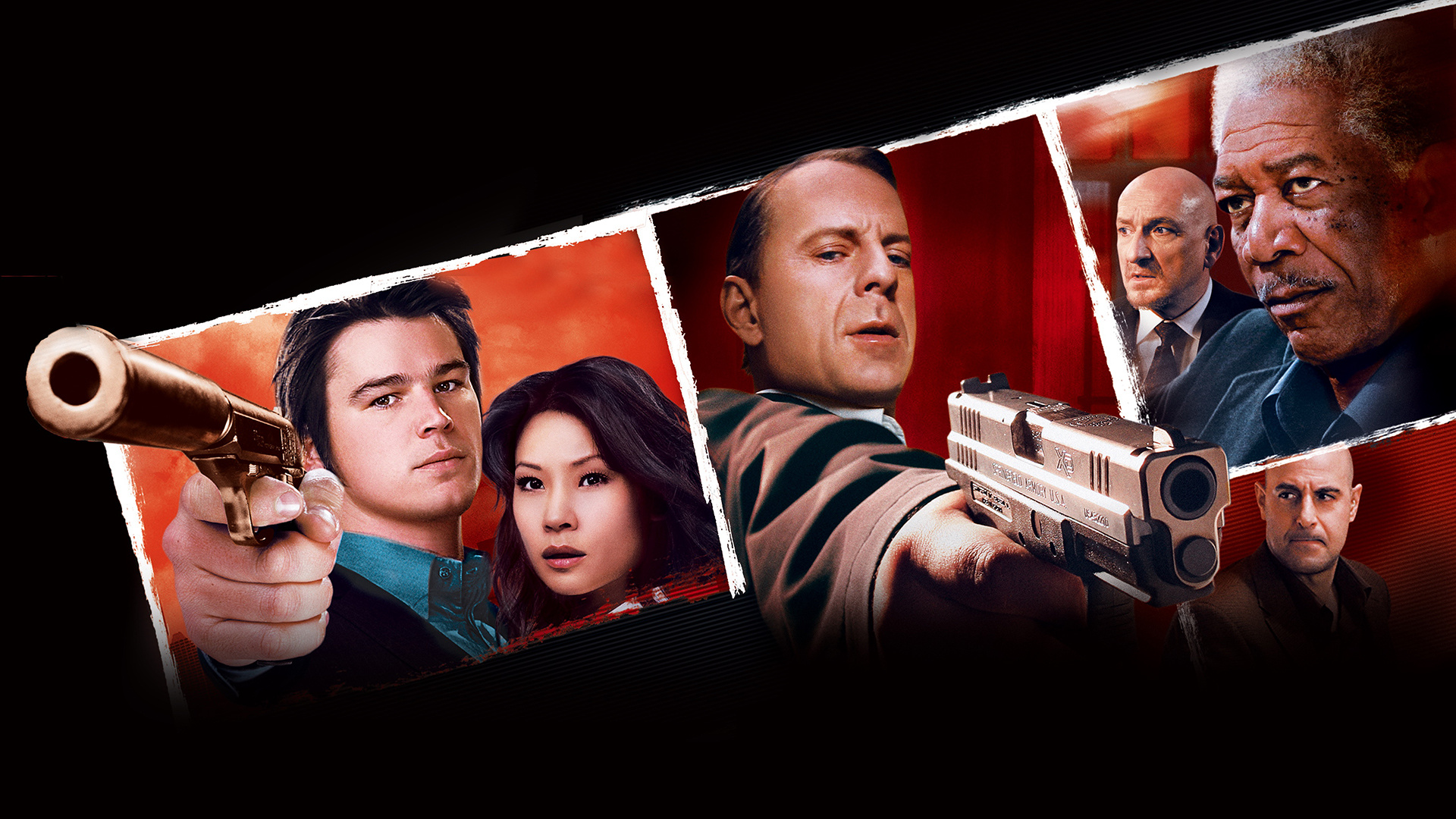 Lucky Number Slevin, Movie fanart, Crime drama, Unexpected plot twists, 1920x1080 Full HD Desktop