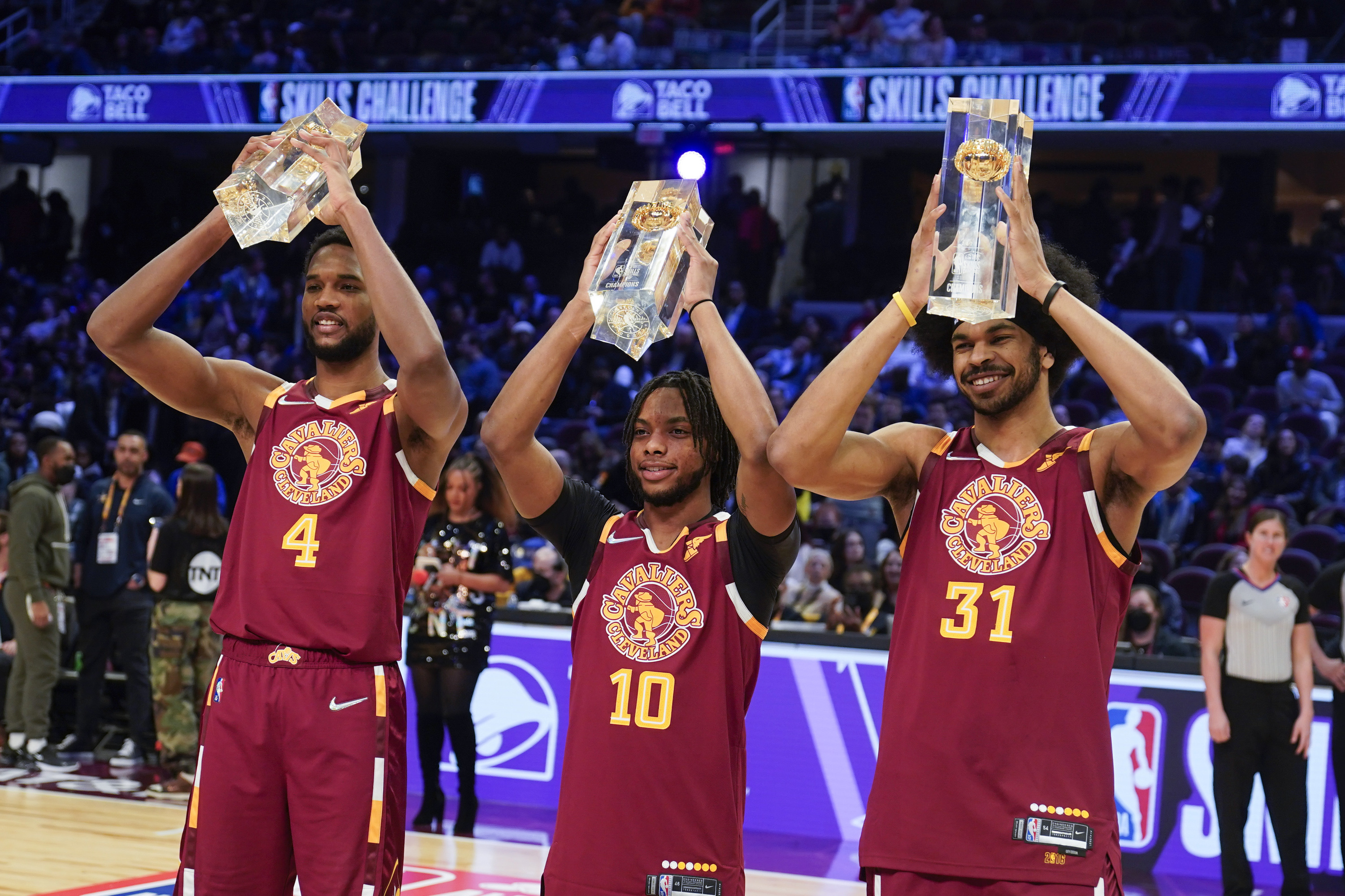 Darius Garland, Team Cavs, Skills Challenge, Bobblehead, 3000x2000 HD Desktop