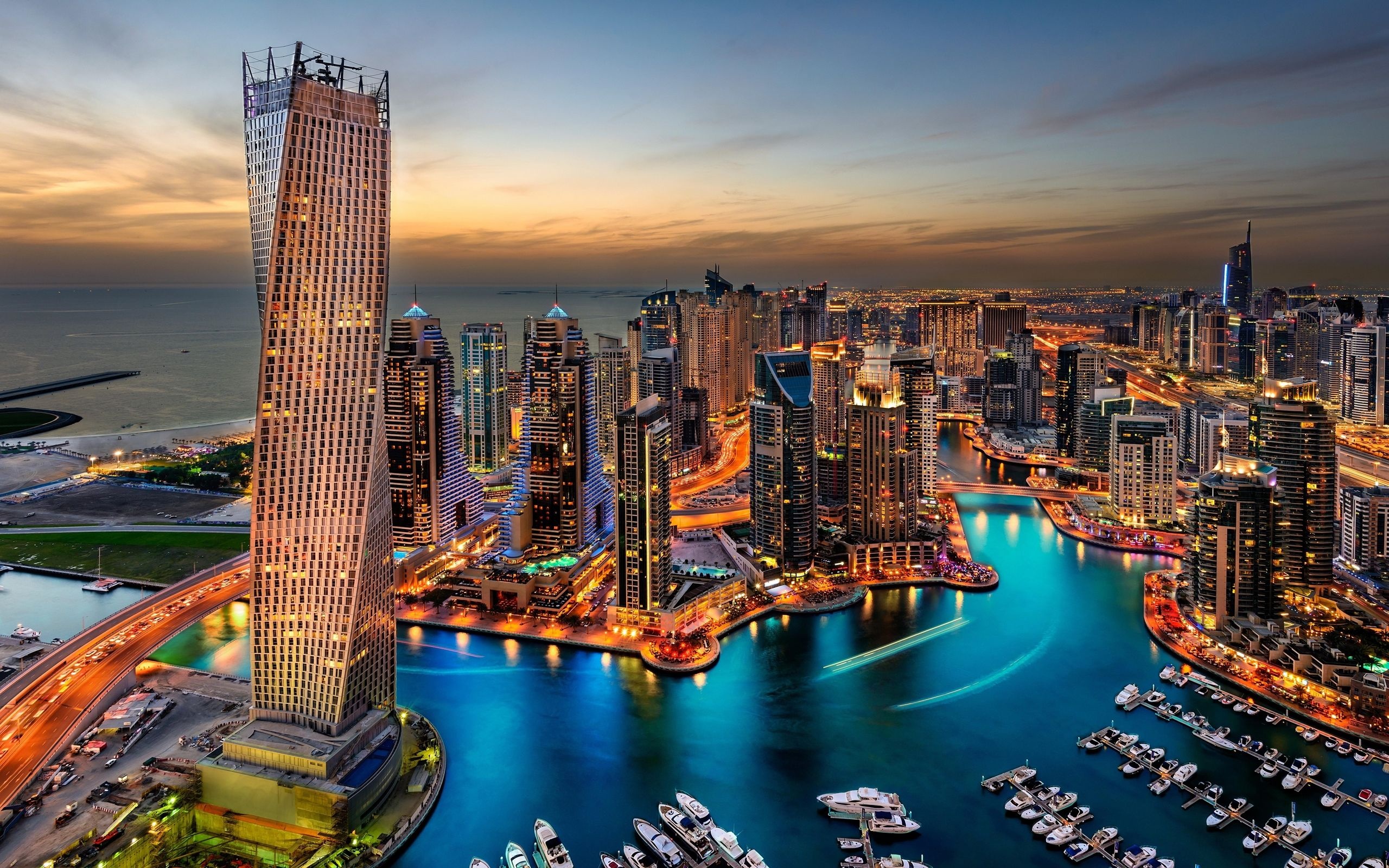 Dubai desktop wallpapers, High quality images, Cityscape, 2560x1600 HD Desktop