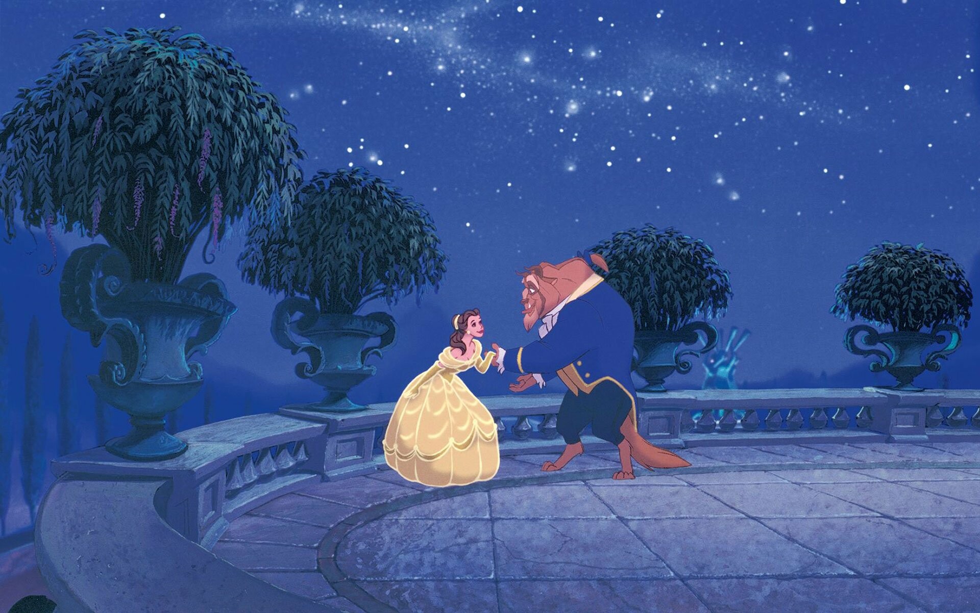 Beauty and the Beast, HD wallpapers, Fairytale enchantment, Visual delight, 1920x1200 HD Desktop