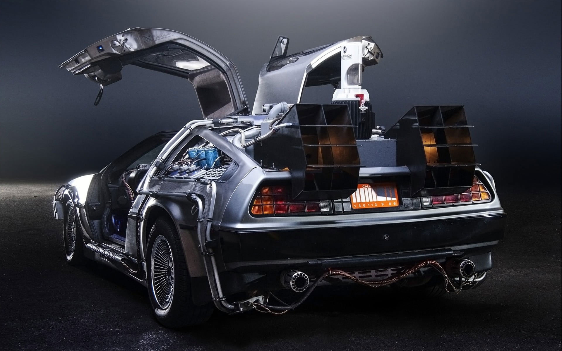 DeLorean DMC-12, Back to the Future, Wallpaper, Movie, 1920x1200 HD Desktop