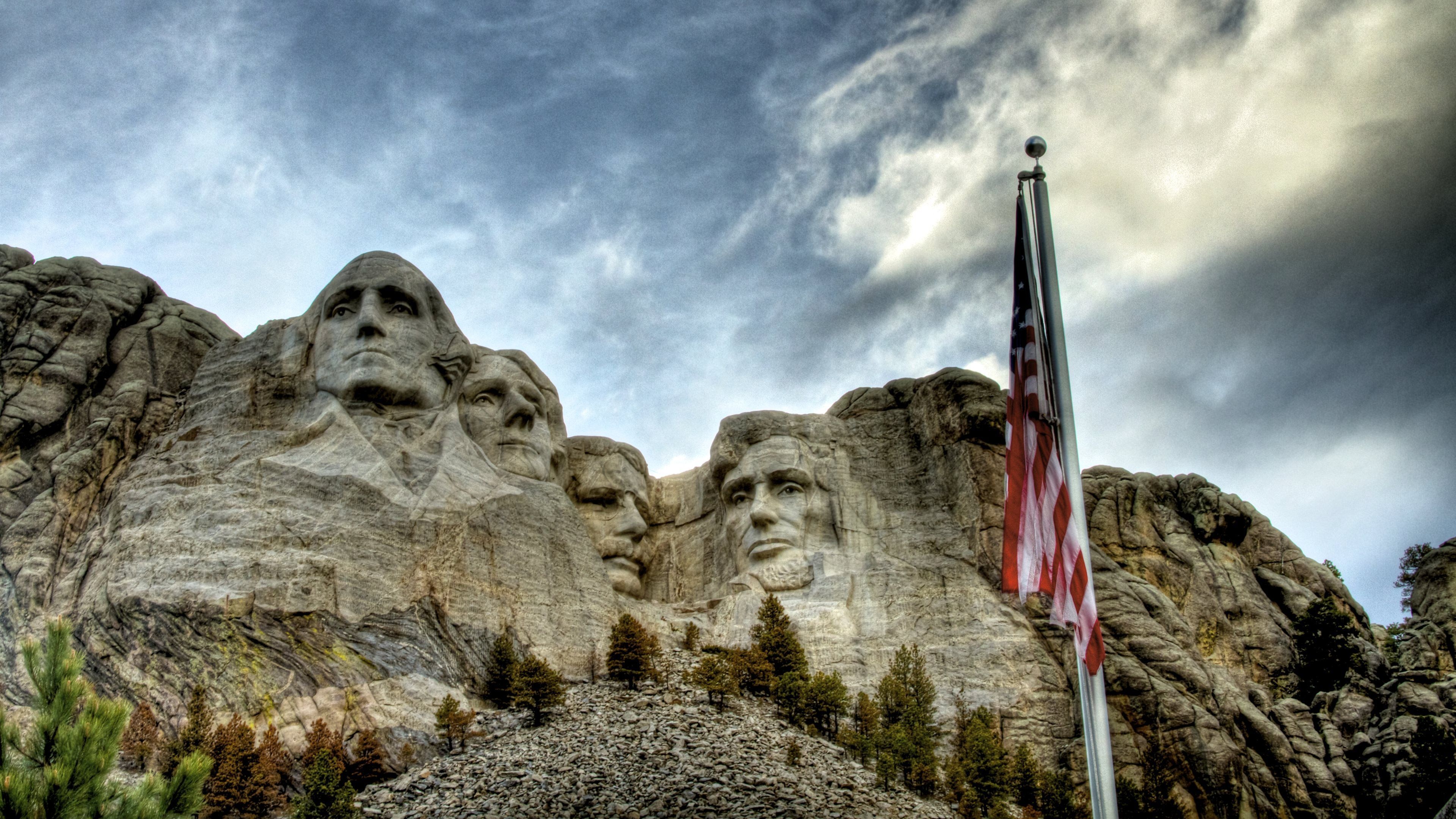 Keystone skyline, South Dakota, Mount Rushmore, 3840x2160 4K Desktop