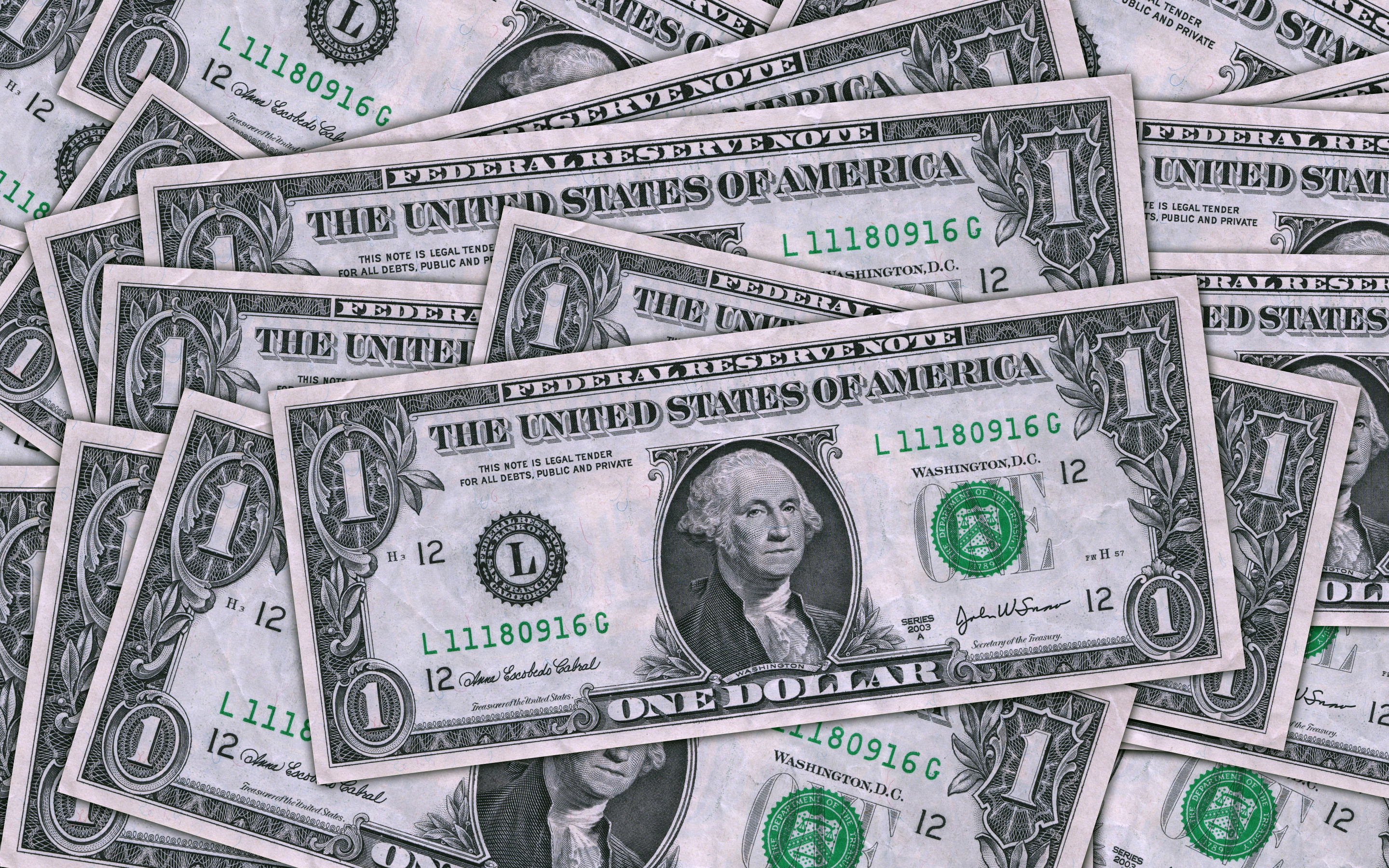 1 dollar bill, Dollar Wallpaper, 2880x1800 HD Desktop