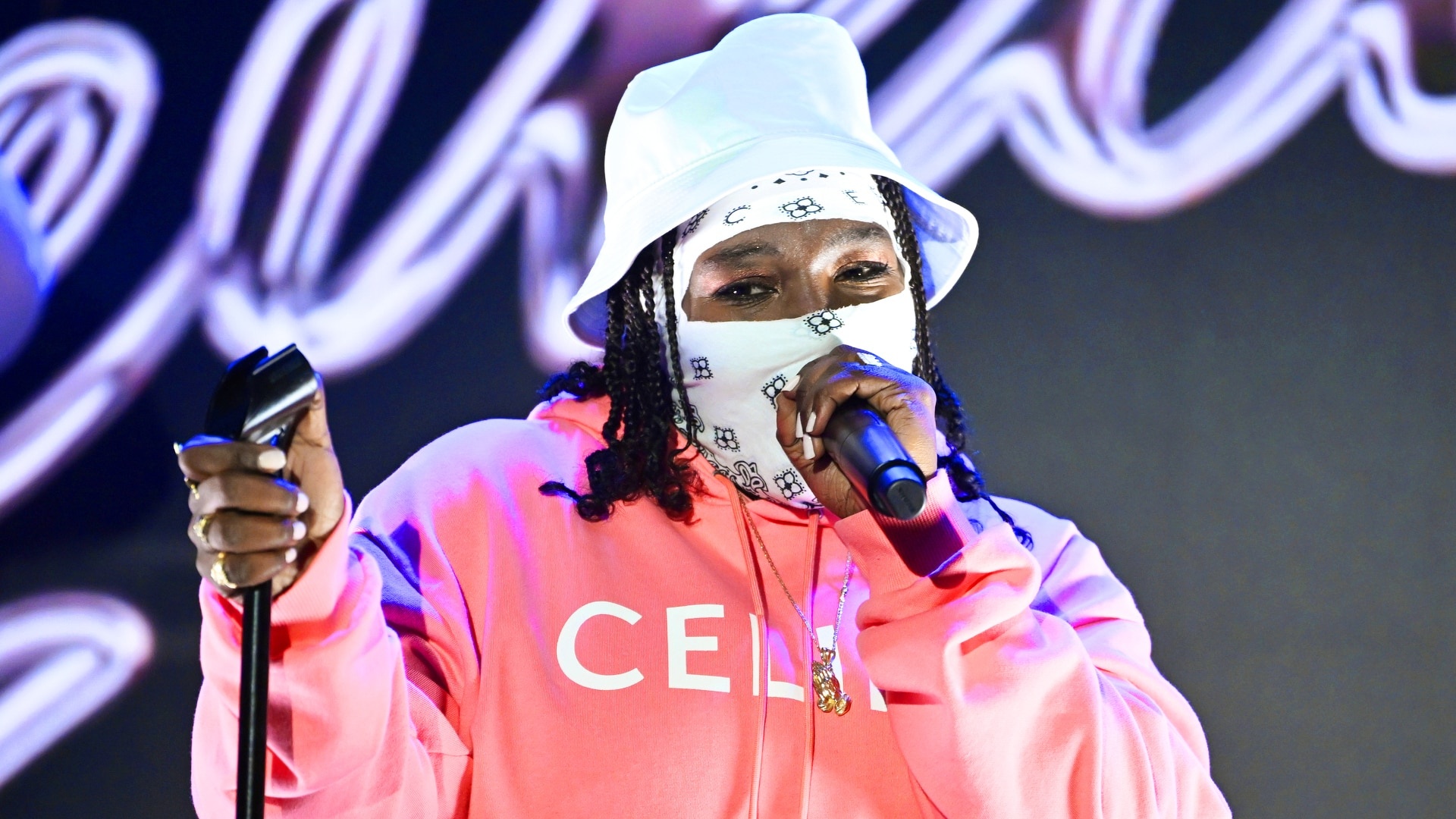 Leikeli47, Tonight Show performance, Jimmy Fallon highlight, Music showcase, 1920x1080 Full HD Desktop