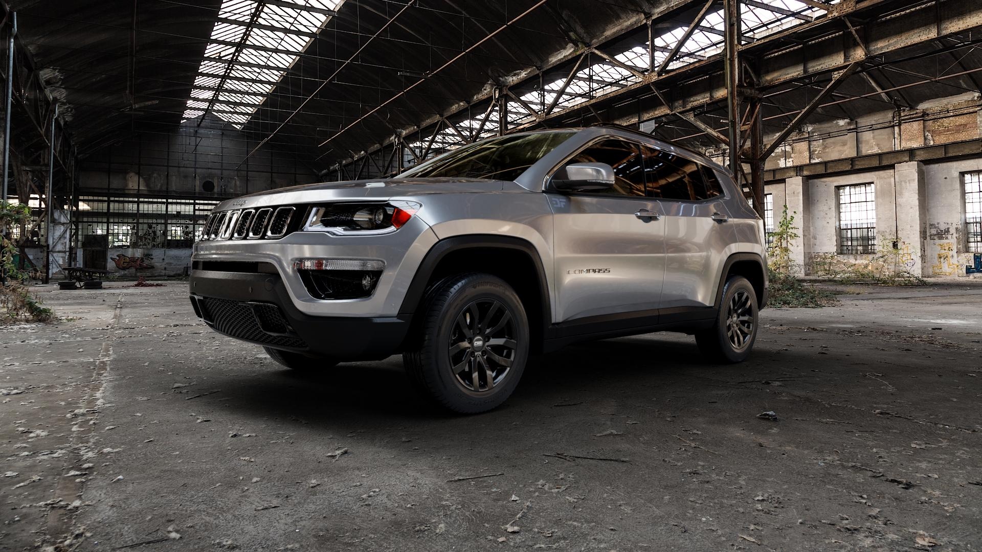 Jeep Compass, CMS C22, Black gloss, 1920x1080 Full HD Desktop