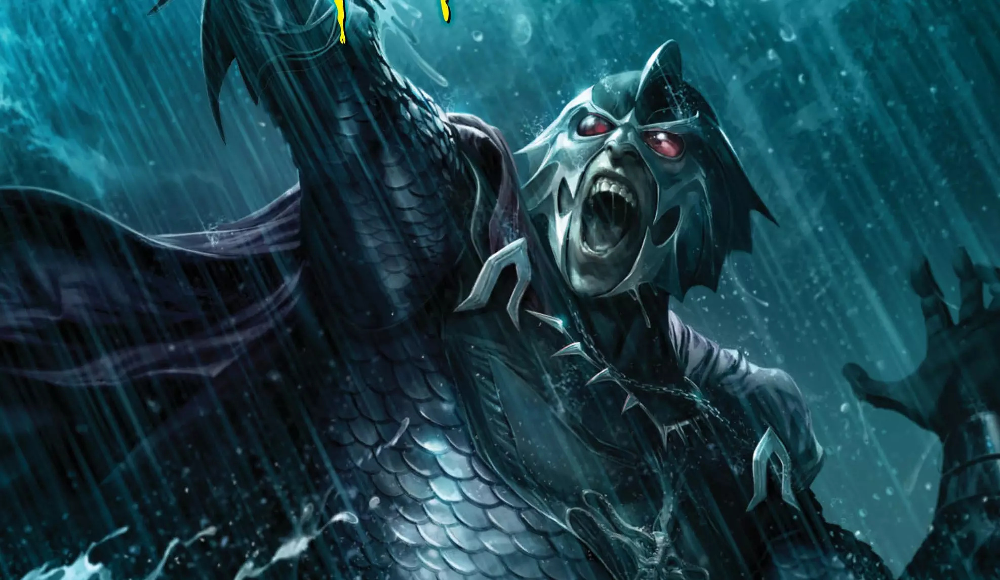 Orm Marius, Mysterious character, Aquaman's nemesis, Intriguing role, 1980x1150 HD Desktop