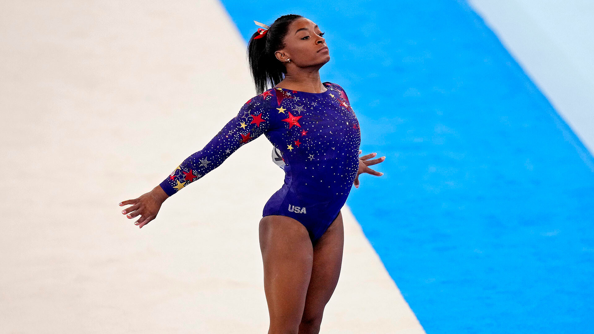 Simone Biles, Gymnastics finals, Tokyo Olympics, Unstoppable athlete, 1920x1080 Full HD Desktop