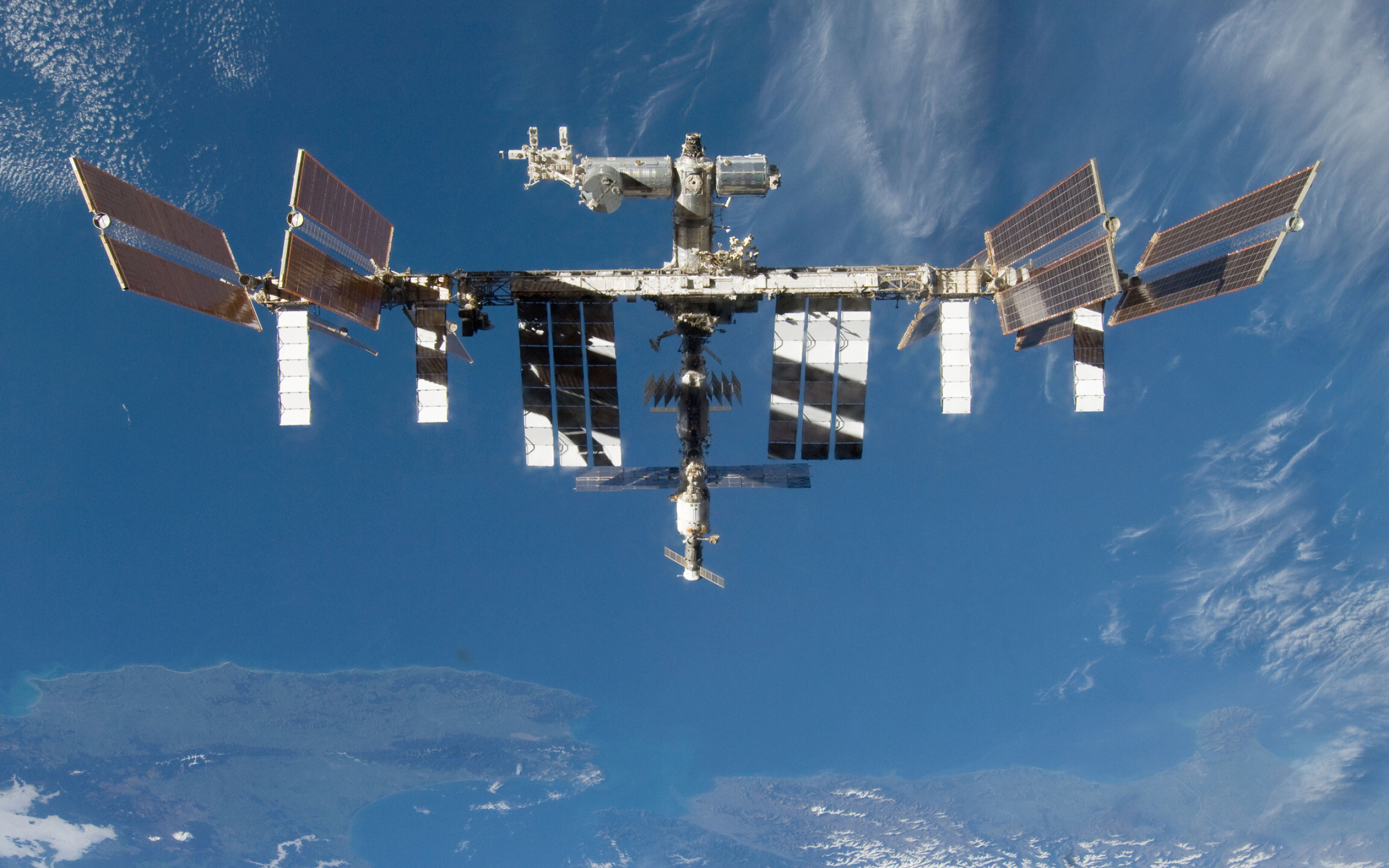 ISS (Space), International Space Station, Space wallpaper, Astronomical marvel, 2560x1600 HD Desktop