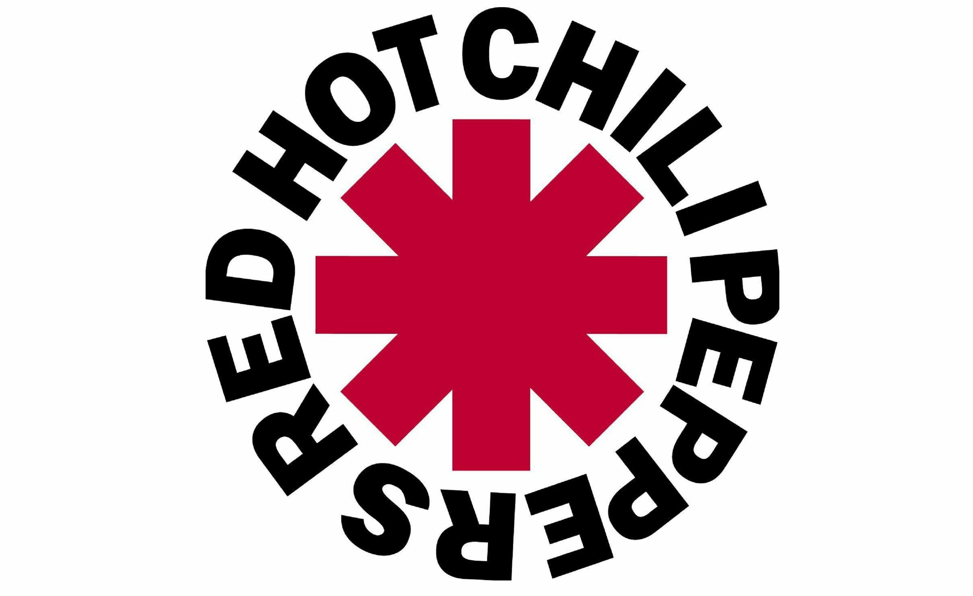 Red Hot Chili Peppers, Chili peppers logo, Extra hot flavor, Music icon, 3260x2000 HD Desktop