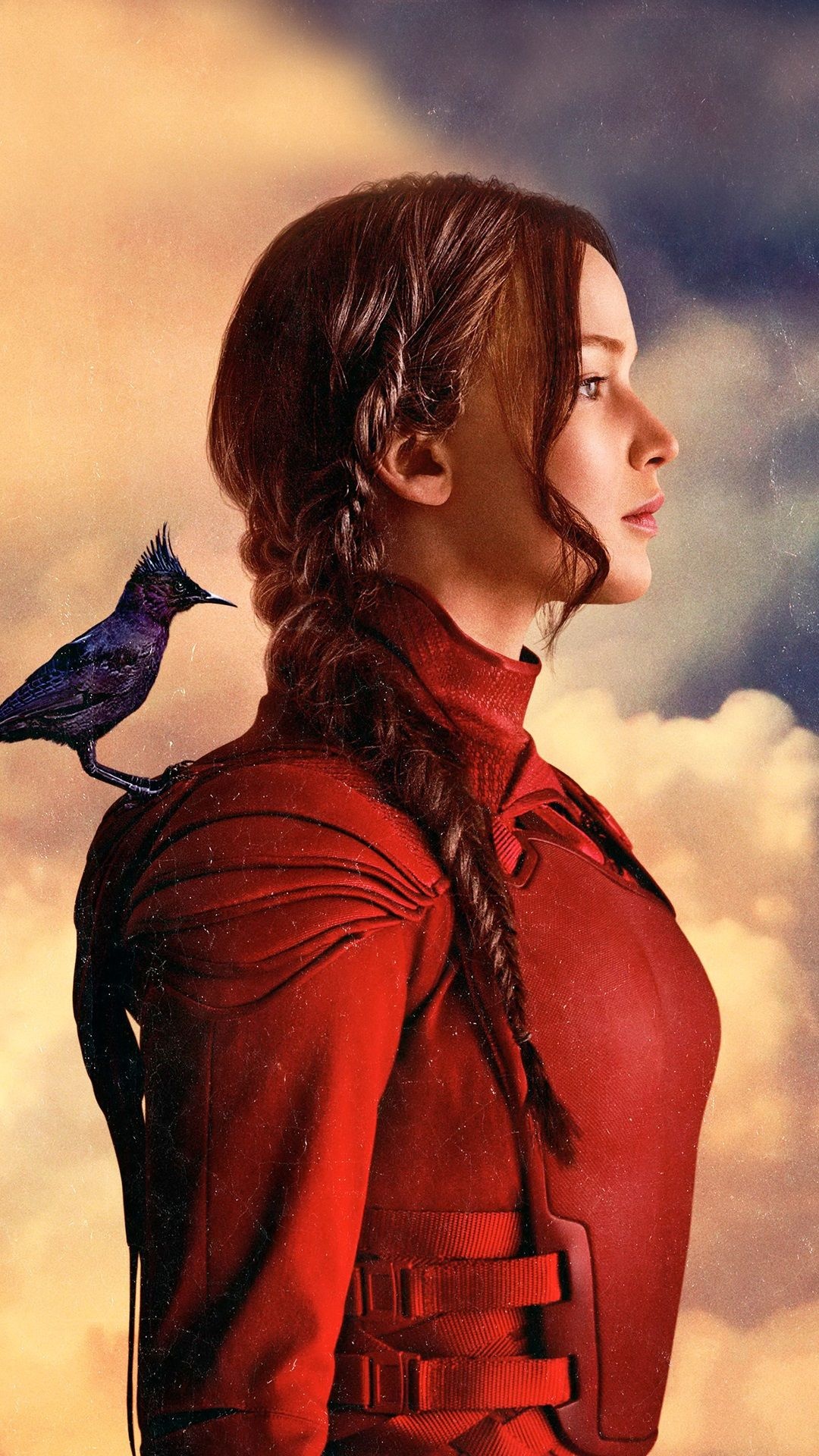 Hunger Games, iPhone wallpaper, Mockingjay poster, Hunger Games fandom, 1080x1920 Full HD Phone