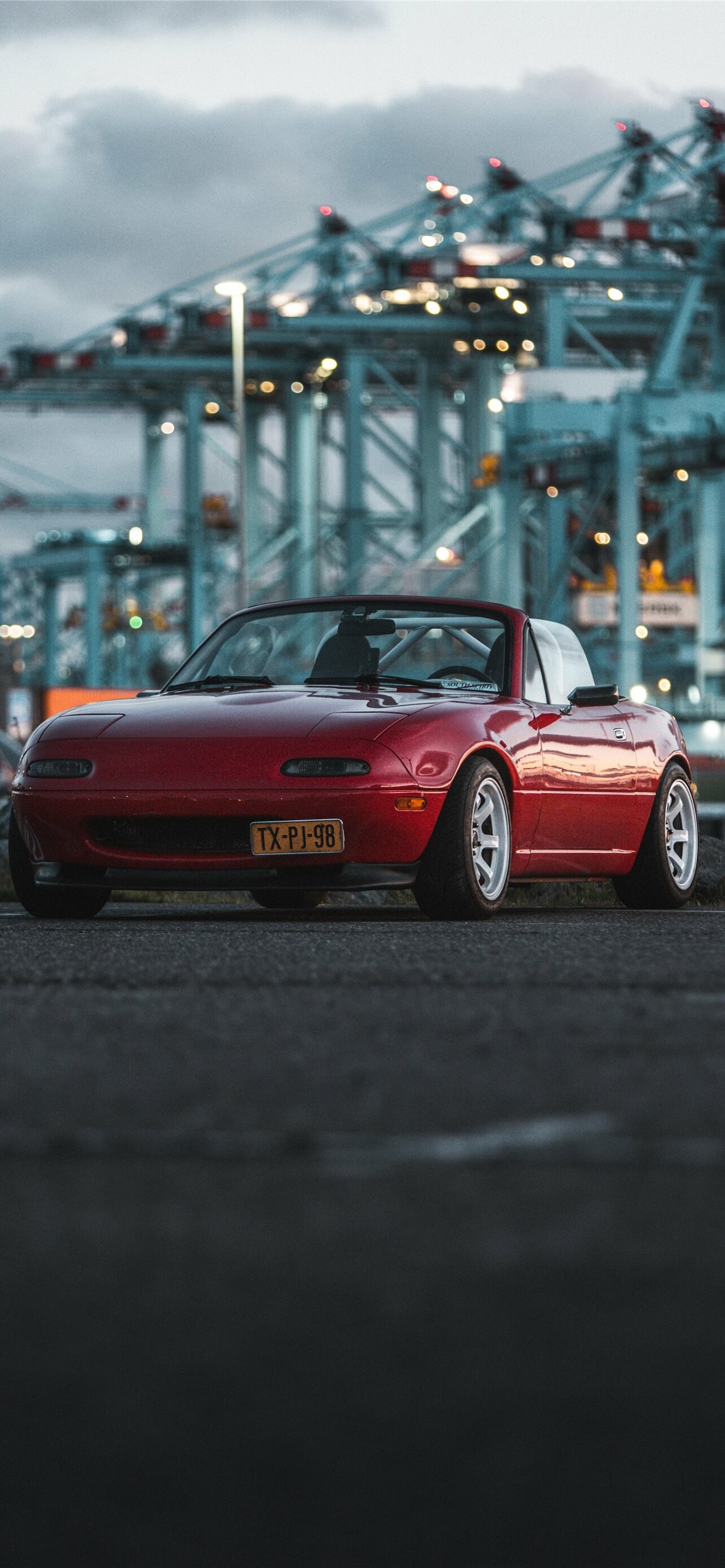 Best Mazda MX-5 Miata, iPhone HD wallpapers, High-quality images, Sporty car, 1290x2780 HD Phone