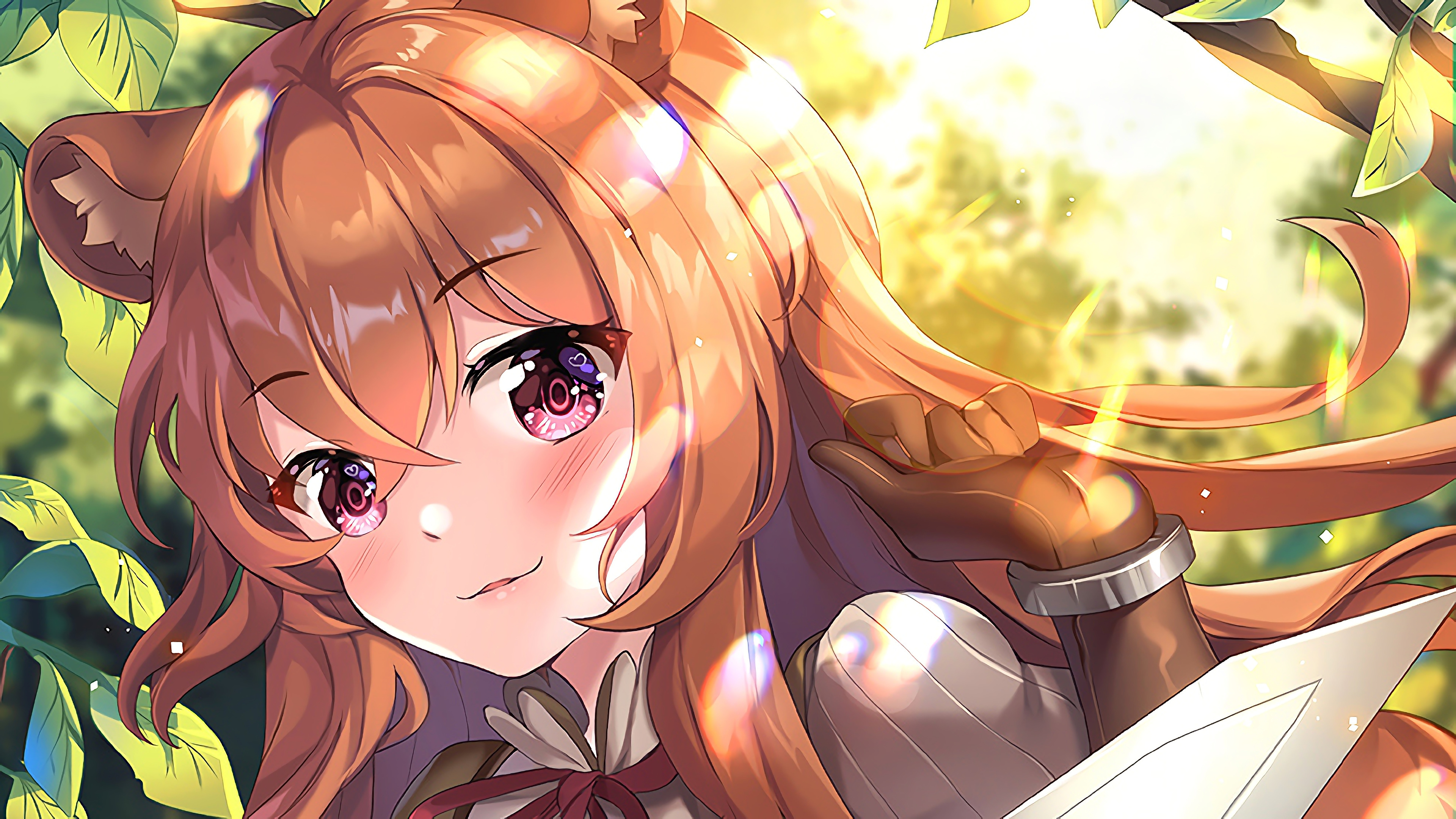 Raphtalia, Rising of the Shield Hero, 4K wallpapers, Fantasy backgrounds, 3840x2160 4K Desktop