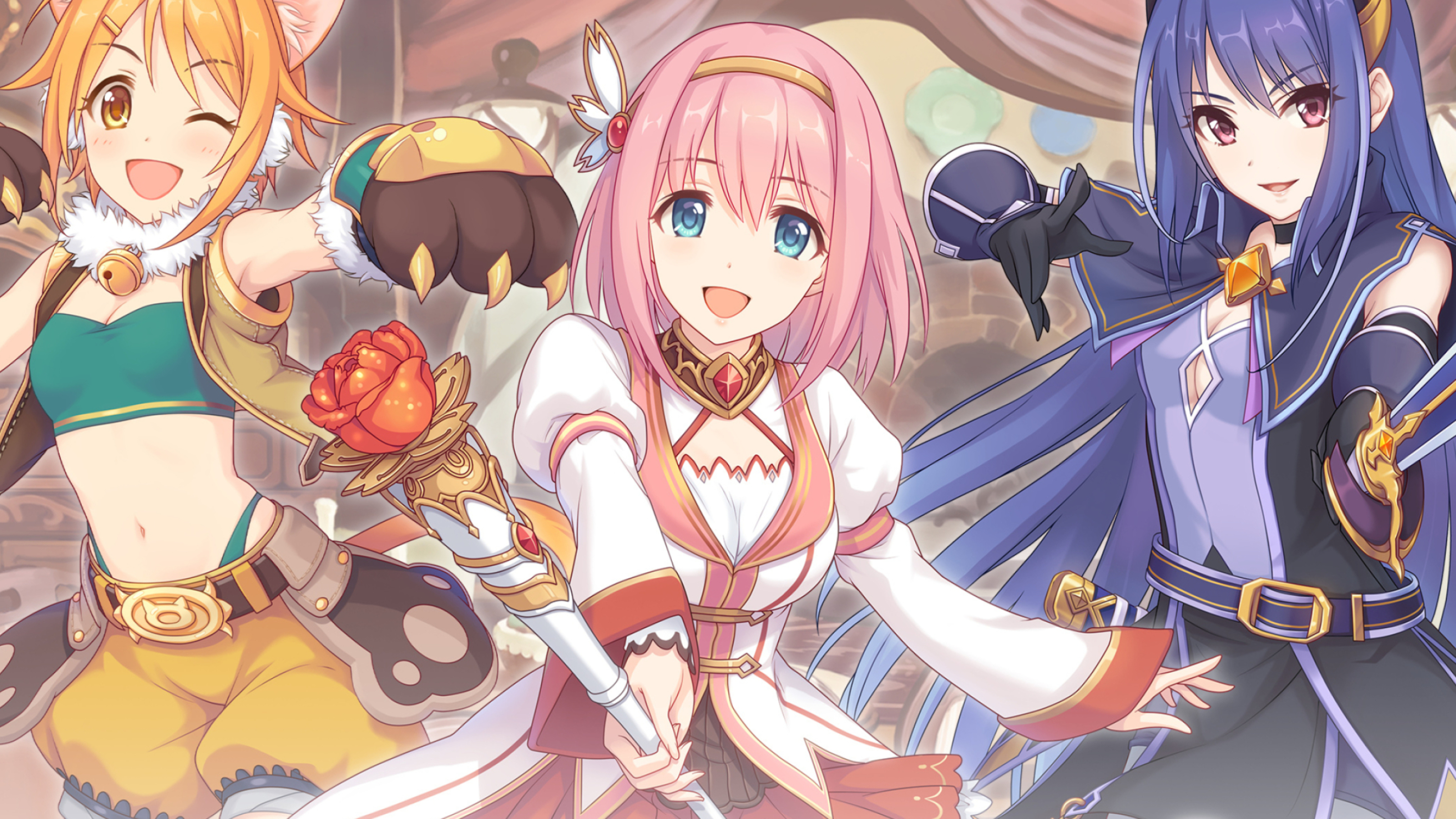 Princess Connect! Re: Dive (Game), Princess Connect Re Dive, Release date, Gacha game review, 3200x1800 HD Desktop