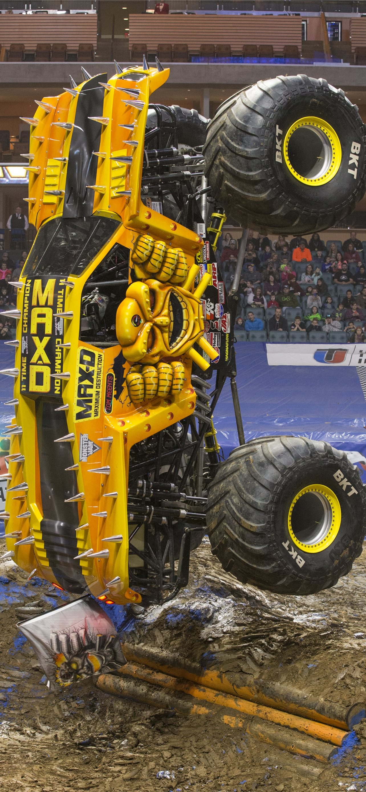 Monster Truck, Long trucks, iPhone wallpapers, Stunning visuals, 1290x2780 HD Phone