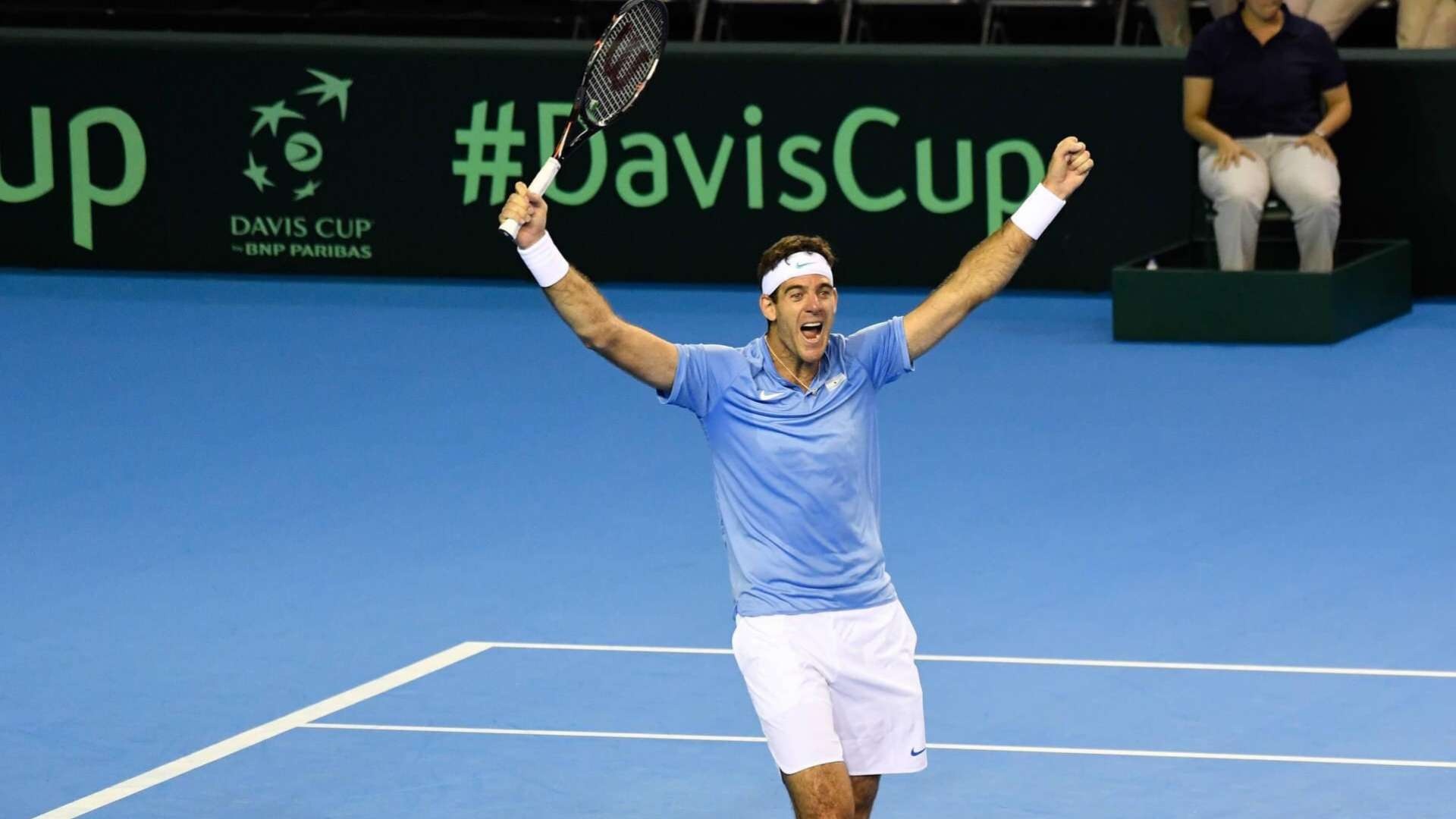 Davis Cup, Juan Martin del Potro Wallpaper, 1920x1080 Full HD Desktop