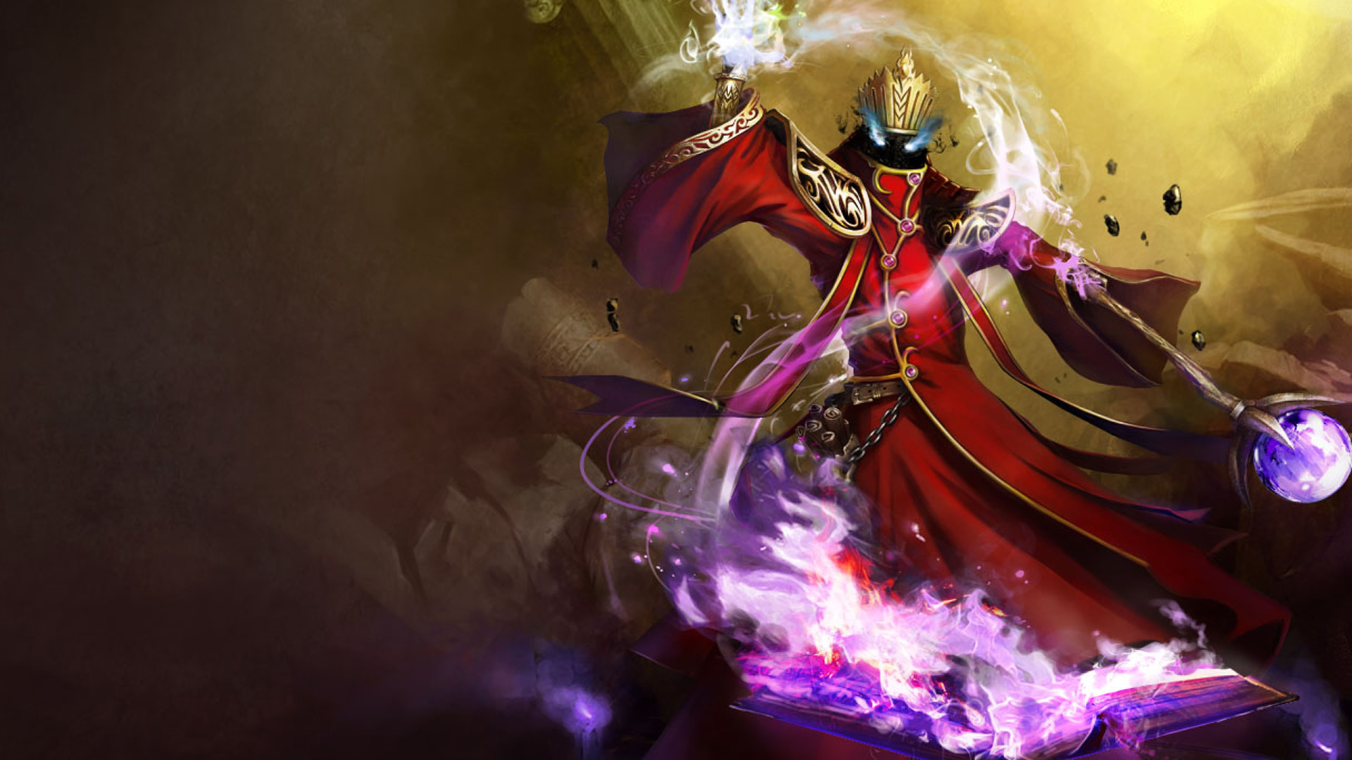 Karthus, League of Legends, Leaguesplash wallpapers, 1920x1080 Full HD Desktop