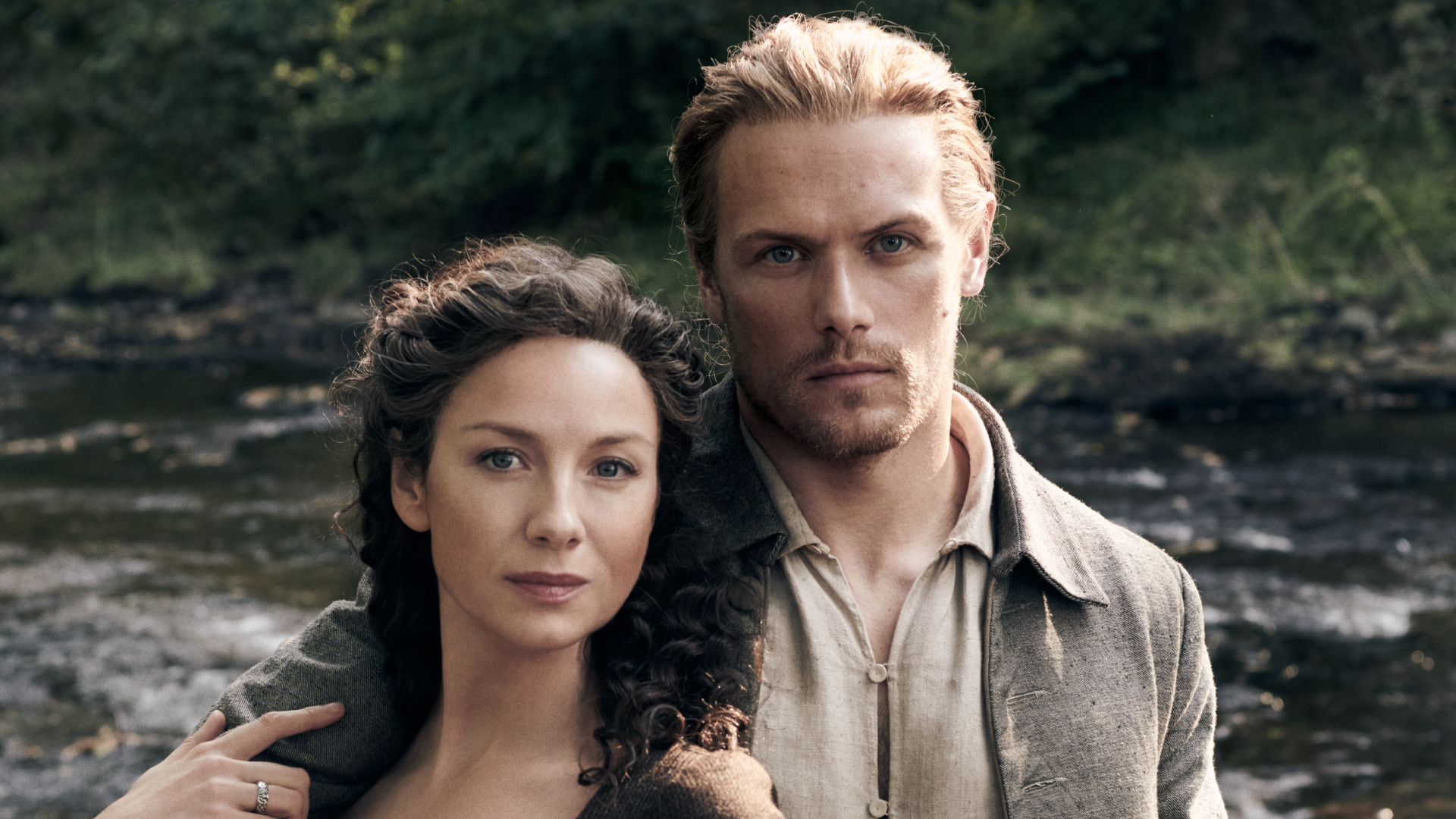 TV Shows, Outlander, Sam Heughan, Caitriona Balfe, 1920x1080 Full HD Desktop