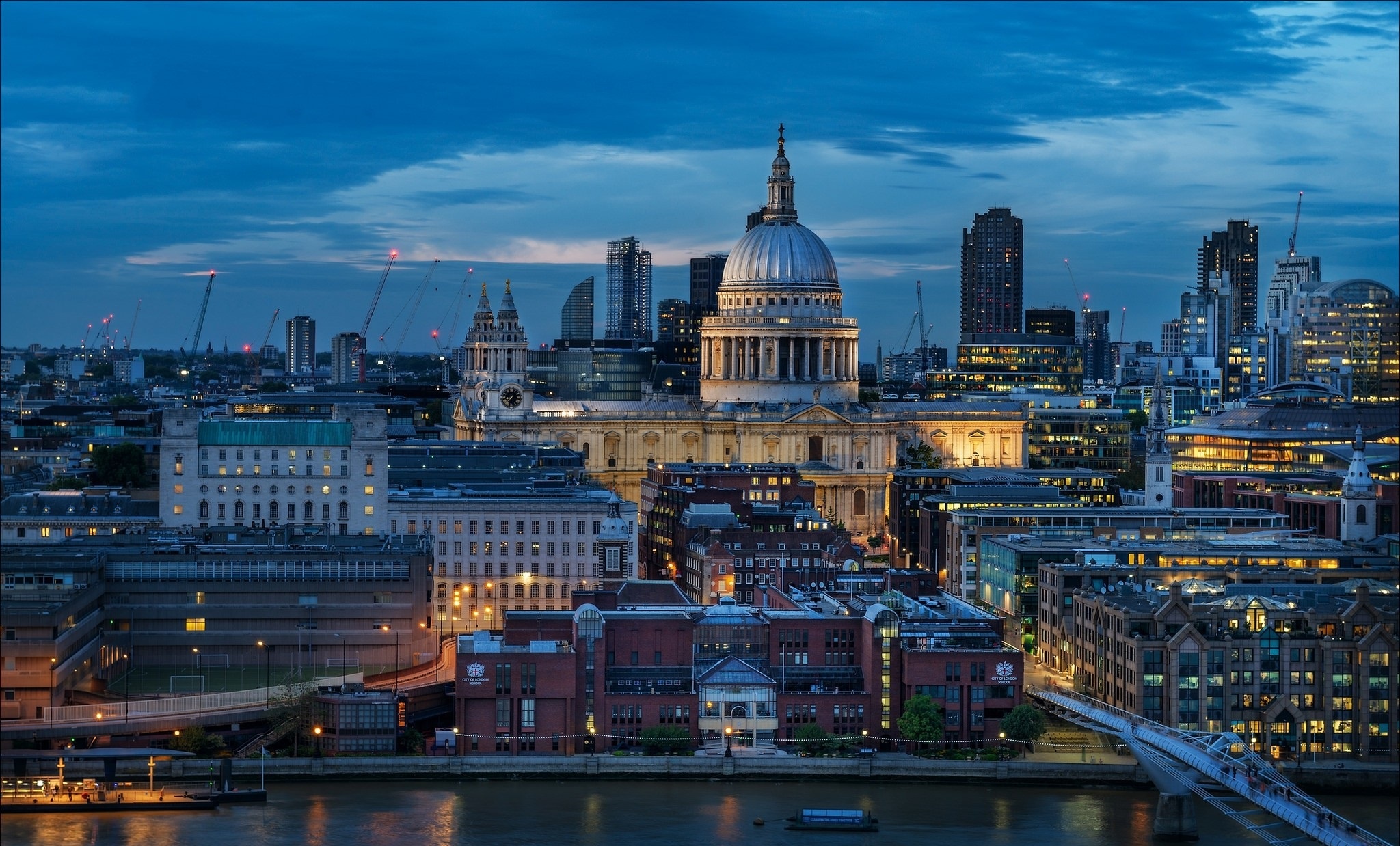 London Skyline, Travels, HD Wallpaper Background, 2050x1240 HD Desktop