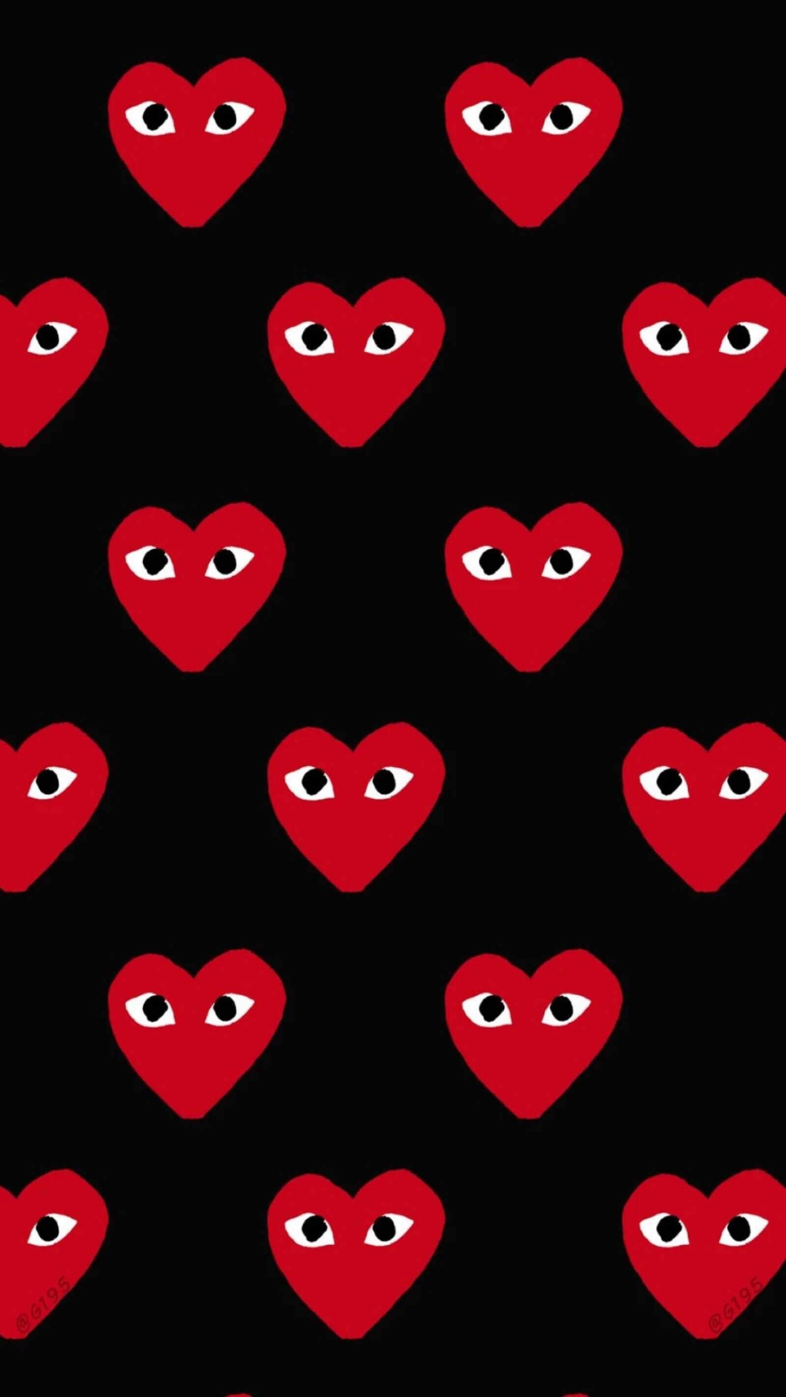 Comme des Garcons, Wallpaper collection, CDG patterns, Hypebeast feature, 1600x2850 HD Phone