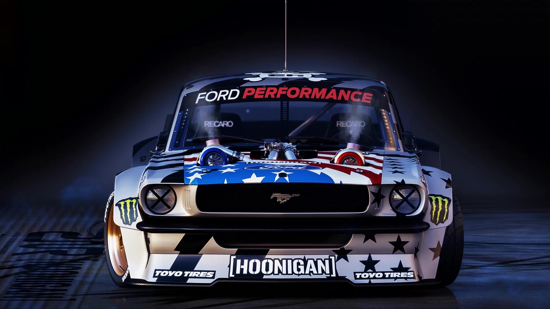 Ford Mustang Hoonicorn, Hoonigan Wallpaper, 1920x1080 Full HD Desktop