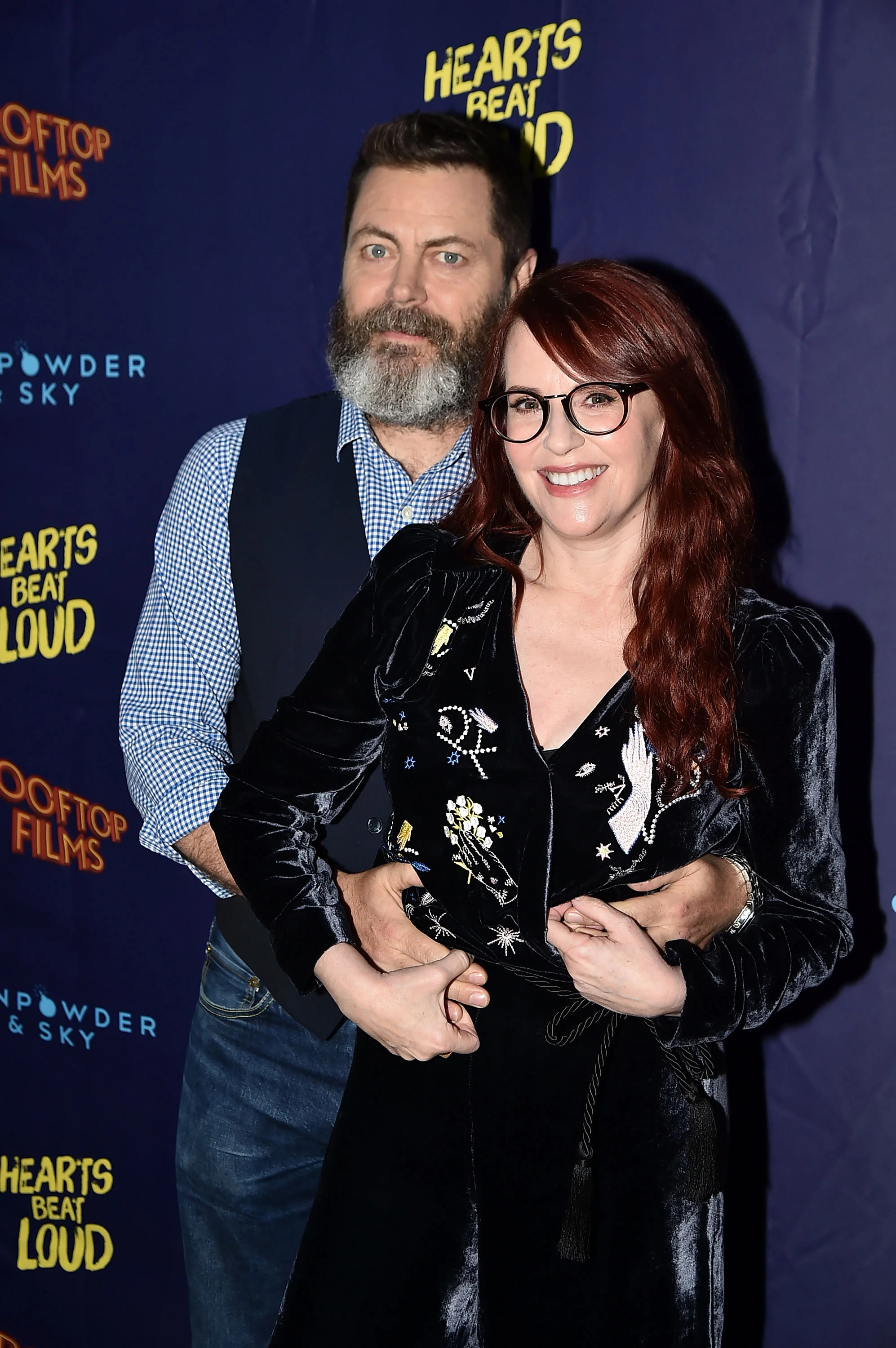 Nick Offerman, Rob Lowe, Megan Mullally, Entertainment Tonight, 2000x3000 HD Phone