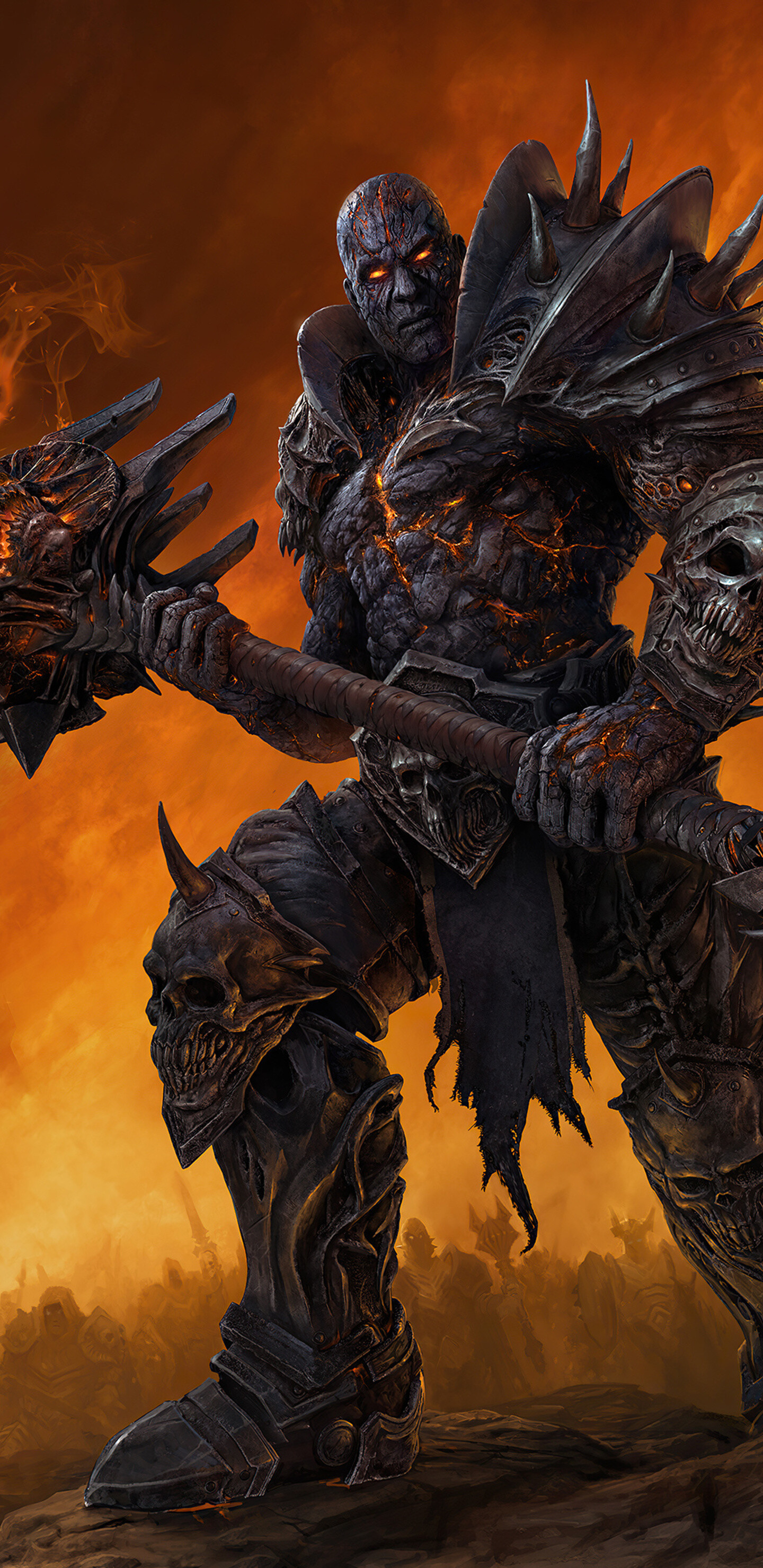 World of Warcraft, Shadowlands adventure, 4k imagery, Gaming wonder, 1440x2960 HD Phone