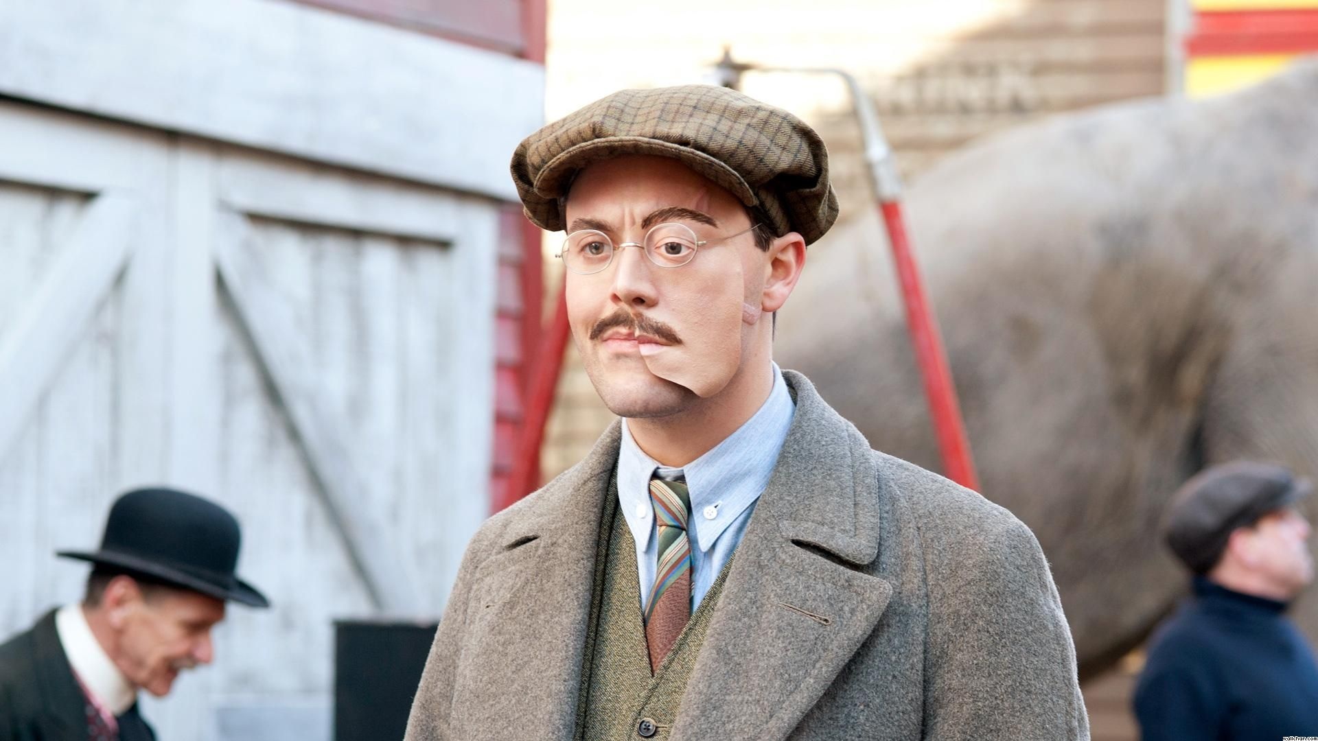Boardwalk Empire, Richard Harrow, Scary face mask, 1920x1080 Full HD Desktop