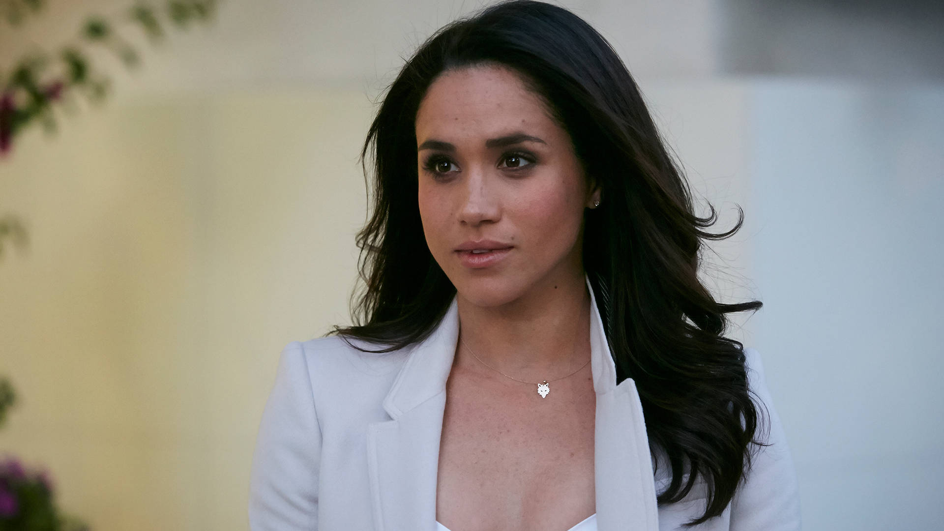 Rachel Zane, Meghan Markle, white blazer, Full HD Desktop wallpaper