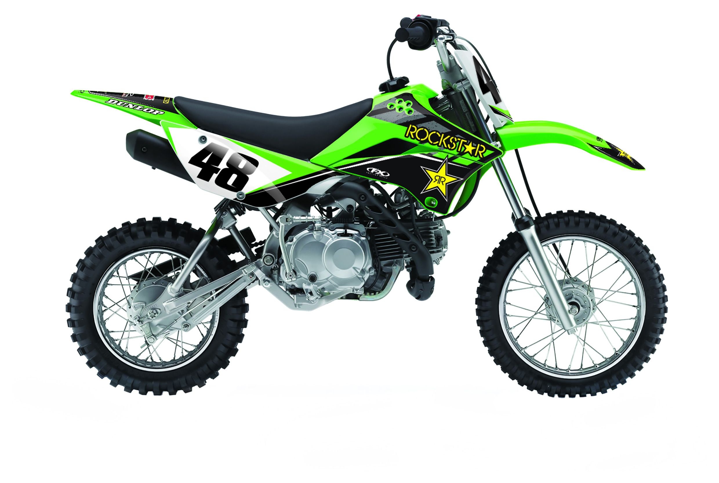 Kawasaki KLX110, Monster energy, 4, 2480x1670 HD Desktop