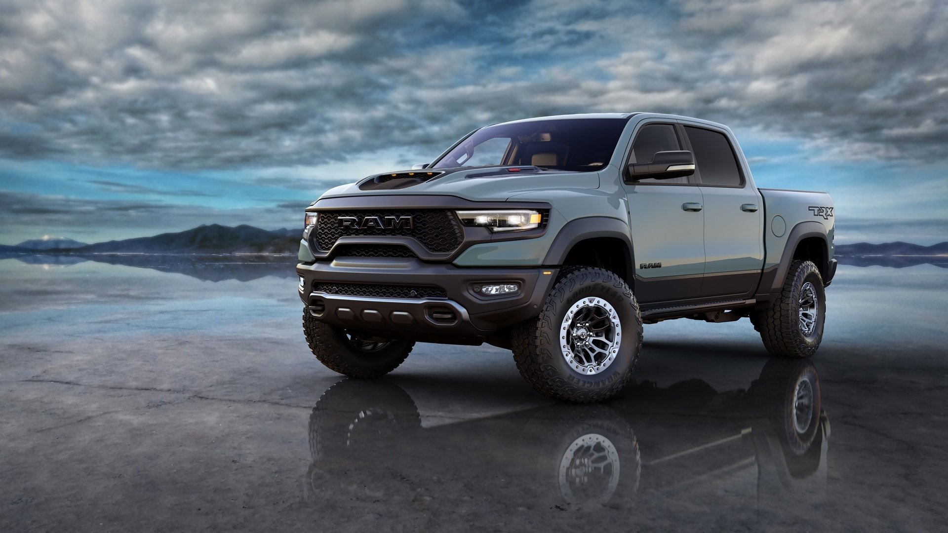 Ram 1500, 4K wallpapers, Performance truck, Reliable off-roader, 1920x1080 Full HD Desktop