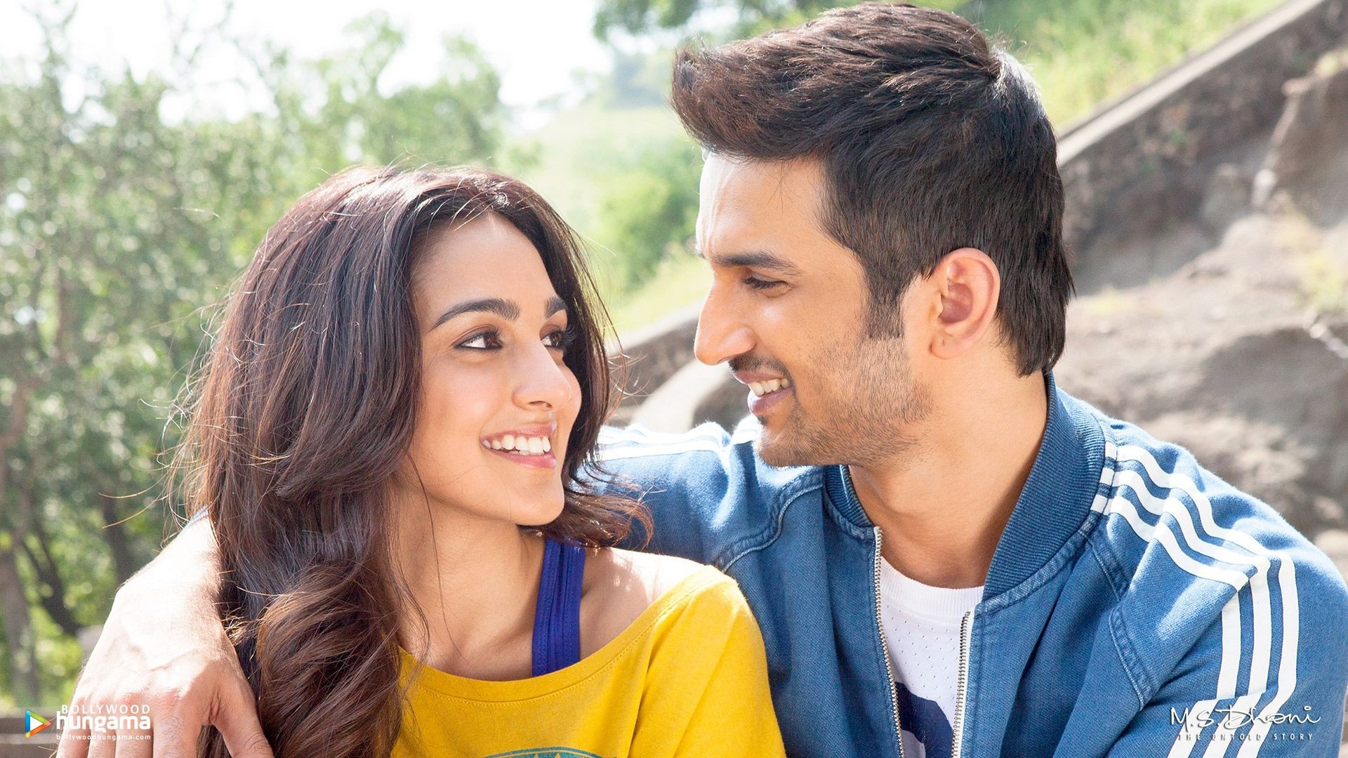 Kiara Advani and Sushant Singh Rajput, M.S. Dhoni: The Untold Story Wallpaper, 1920x1080 Full HD Desktop