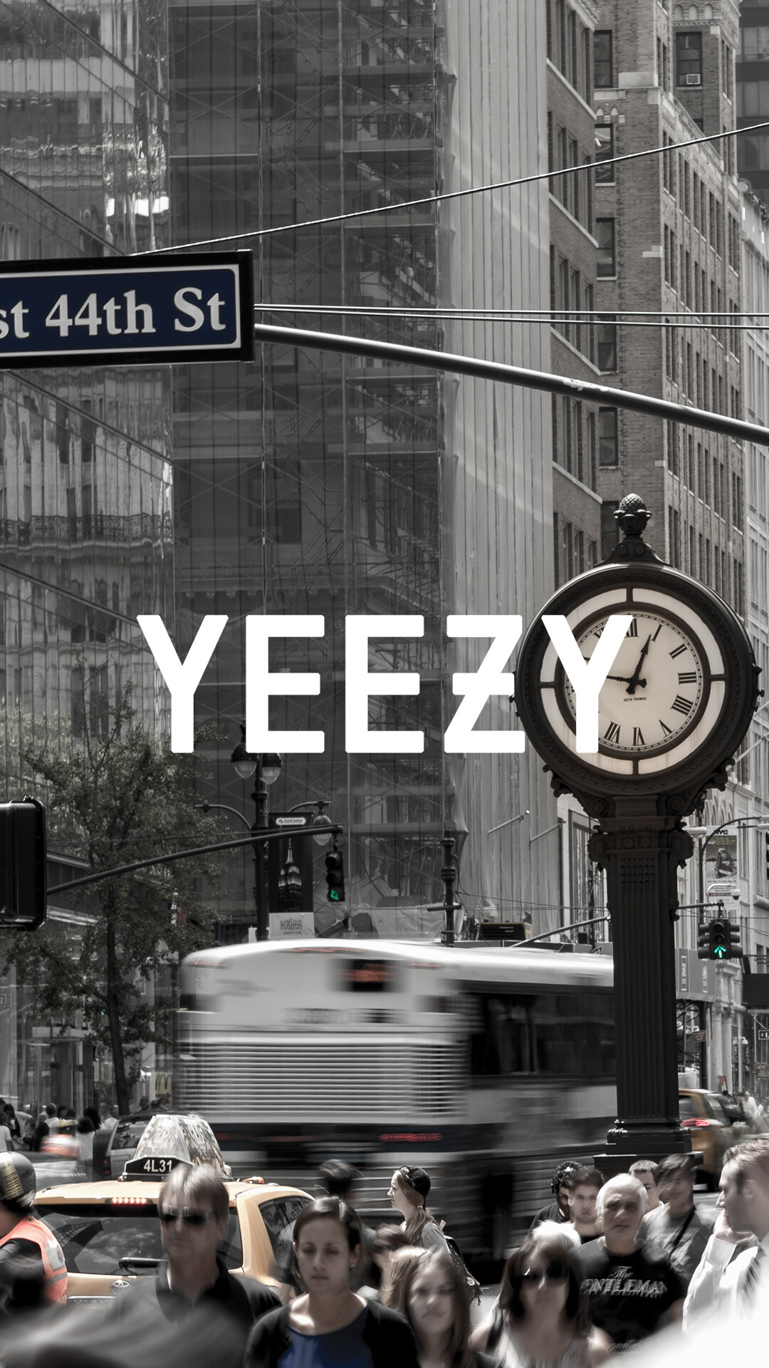 Yeezy, New York, Legit Yeezy, Wallpaper, 1080x1920 Full HD Phone