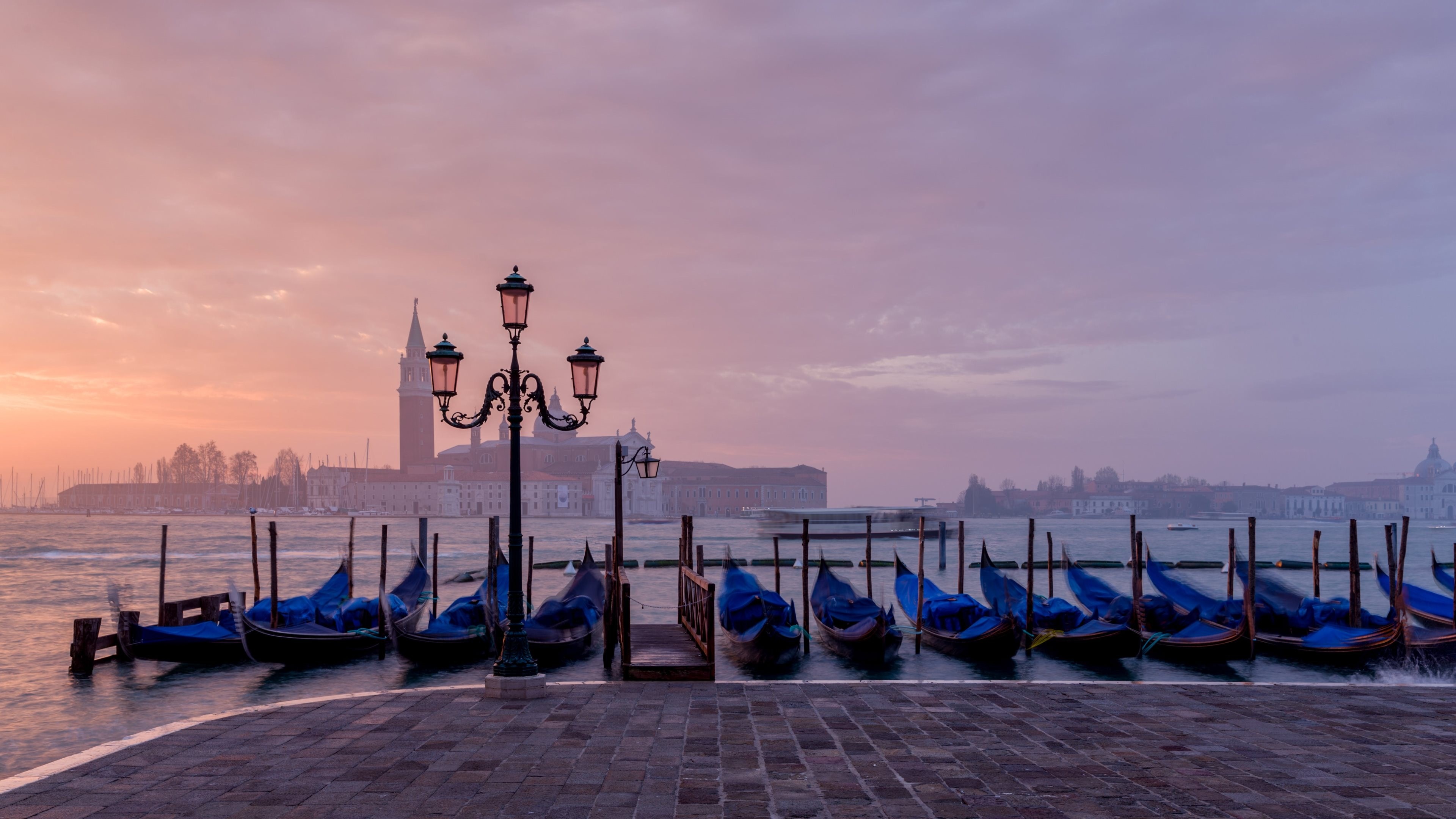 Gondolas, Venice Wallpaper, 3840x2160 4K Desktop