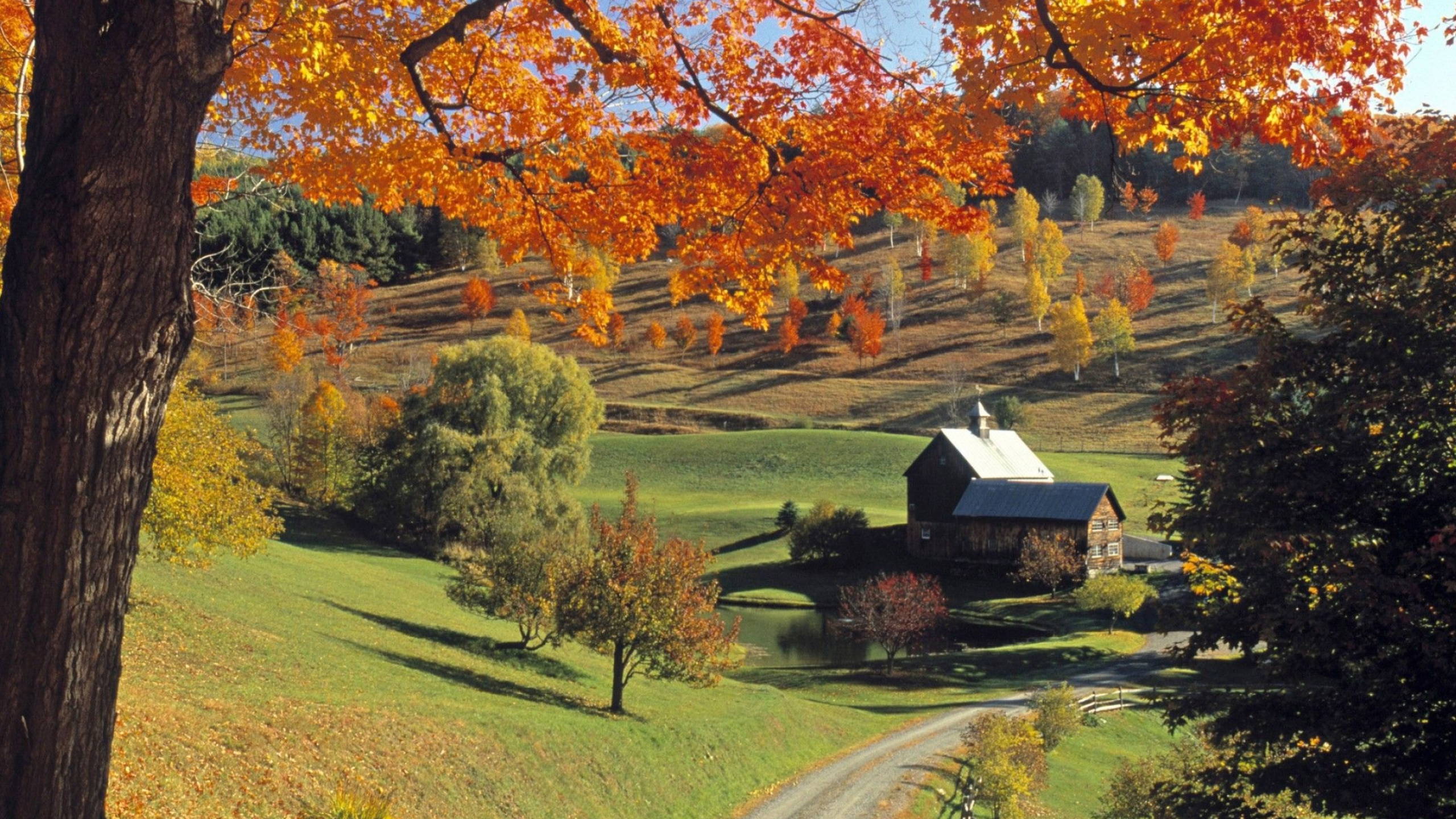 Vermont wallpapers, 4K resolution, Stunning visuals, Background gallery, 2560x1440 HD Desktop