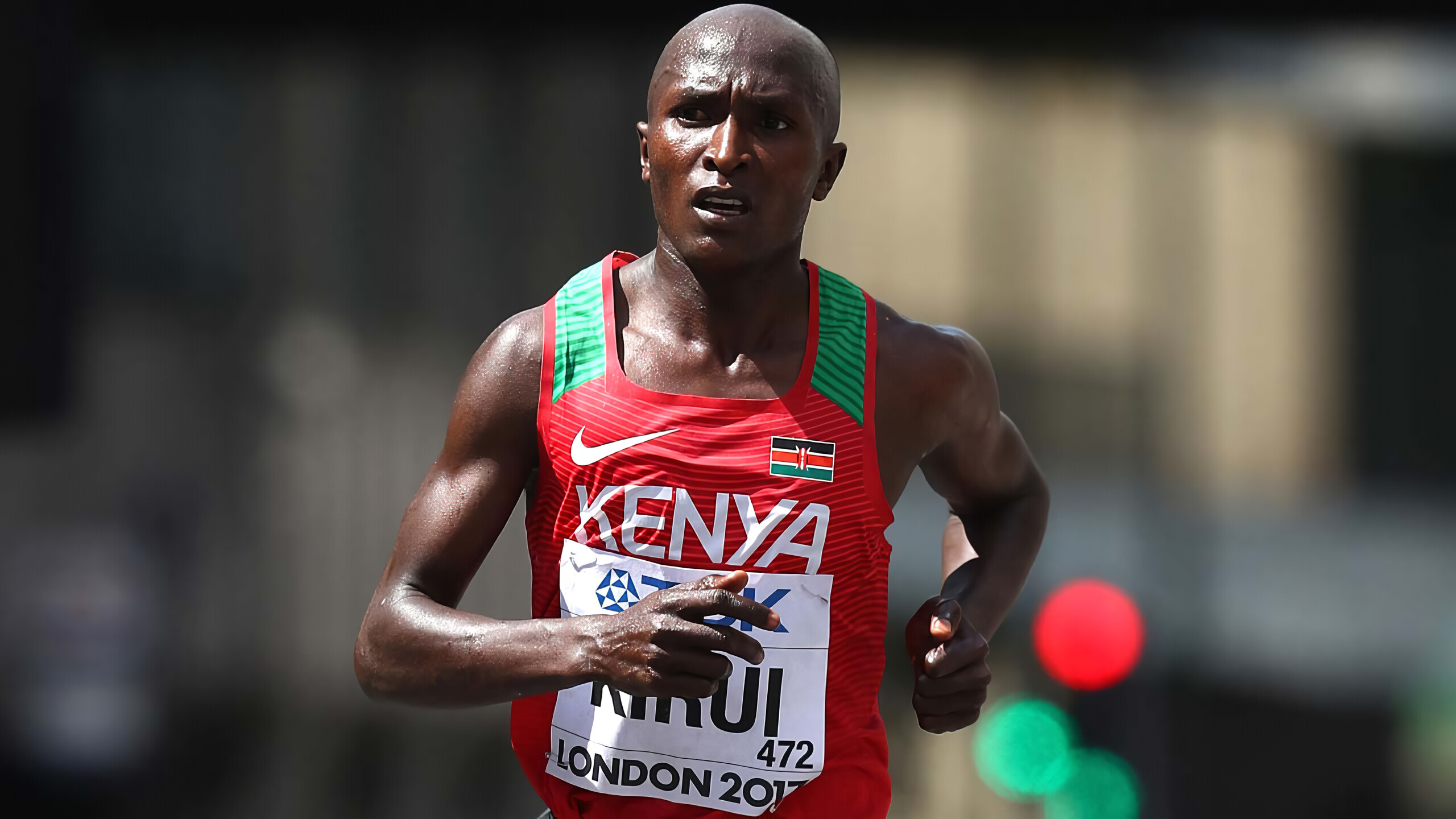 London 2017, Geoffrey Kirui Wallpaper, 2560x1440 HD Desktop