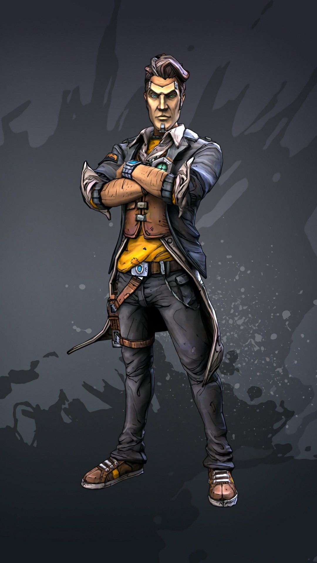 Handsome Jack, Borderlands villain, Tales from the Borderlands, Handsome Jack, 1080x1920 Full HD Phone