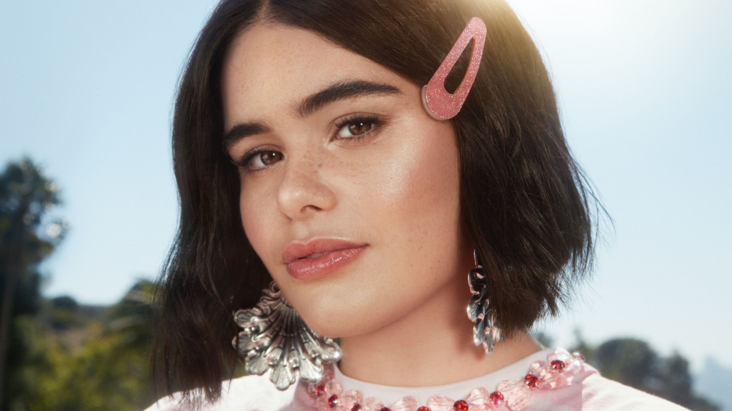 Barbie Ferreira, Ambassador of cosmetics, Beauty campaign, Allure interview, 2560x1440 HD Desktop