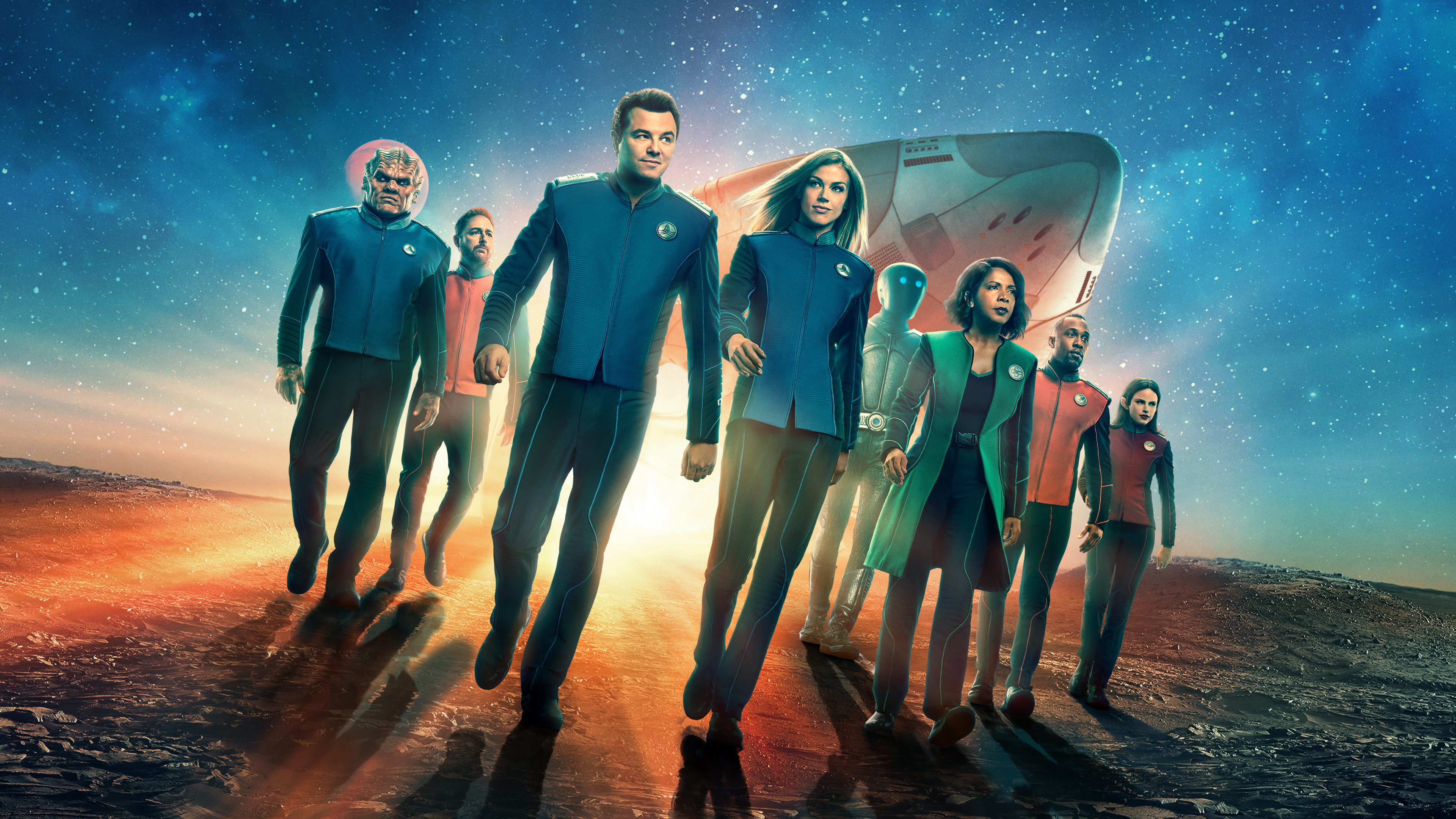 The Orville, Season 3 release date, Seth MacFarlane, Hulu, 3840x2160 4K Desktop