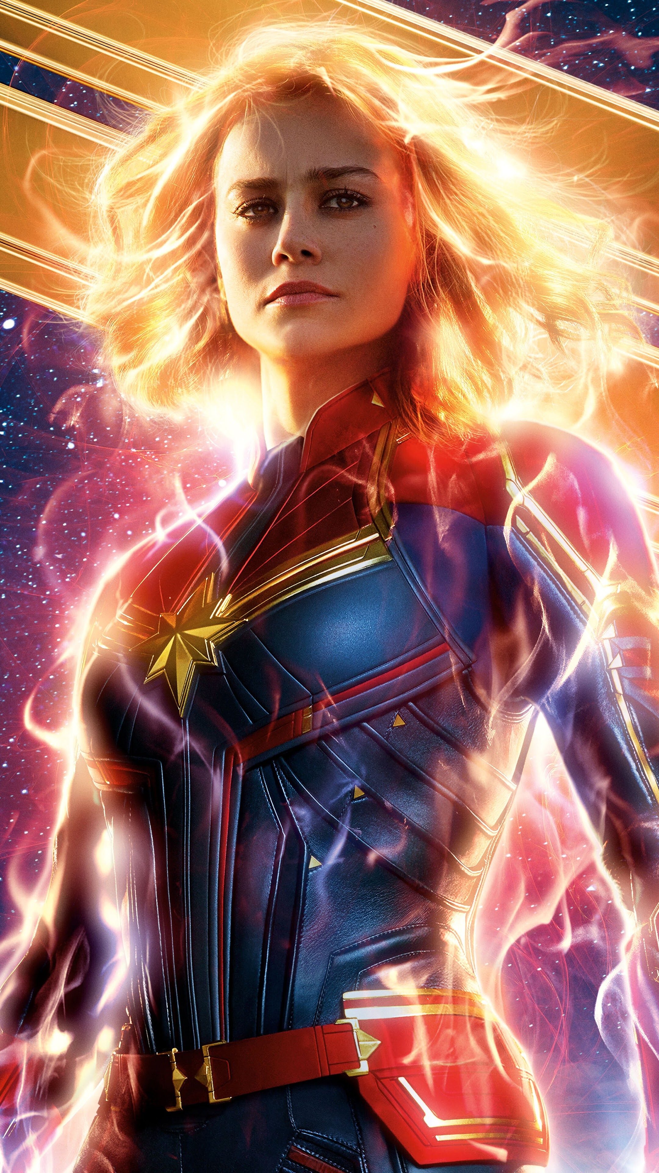 Captain Marvel, Marvel Heroes Wallpaper, 2160x3840 4K Phone