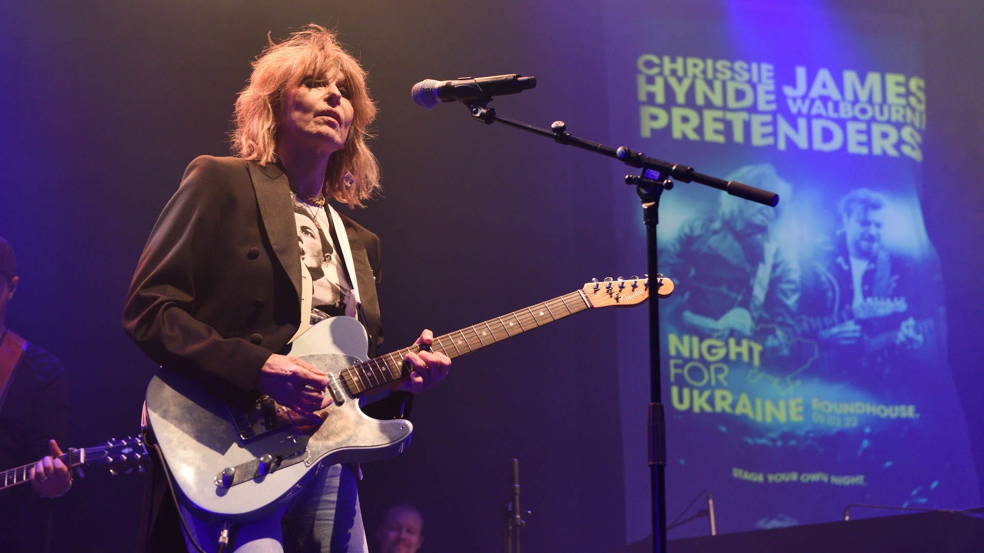 Night for Ukraine 2022, The Pretenders (Band) Wallpaper, 1920x1080 Full HD Desktop