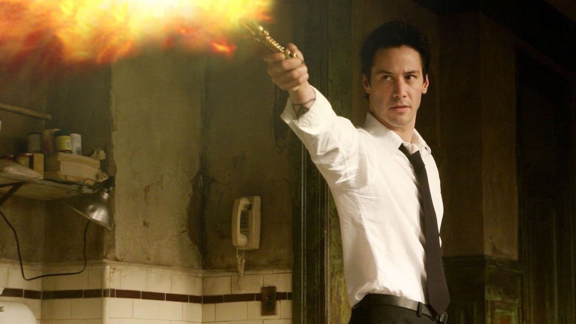 Keanu Reeves, John Constantine return, Actor's wish, Geektyrant article, 1920x1080 Full HD Desktop