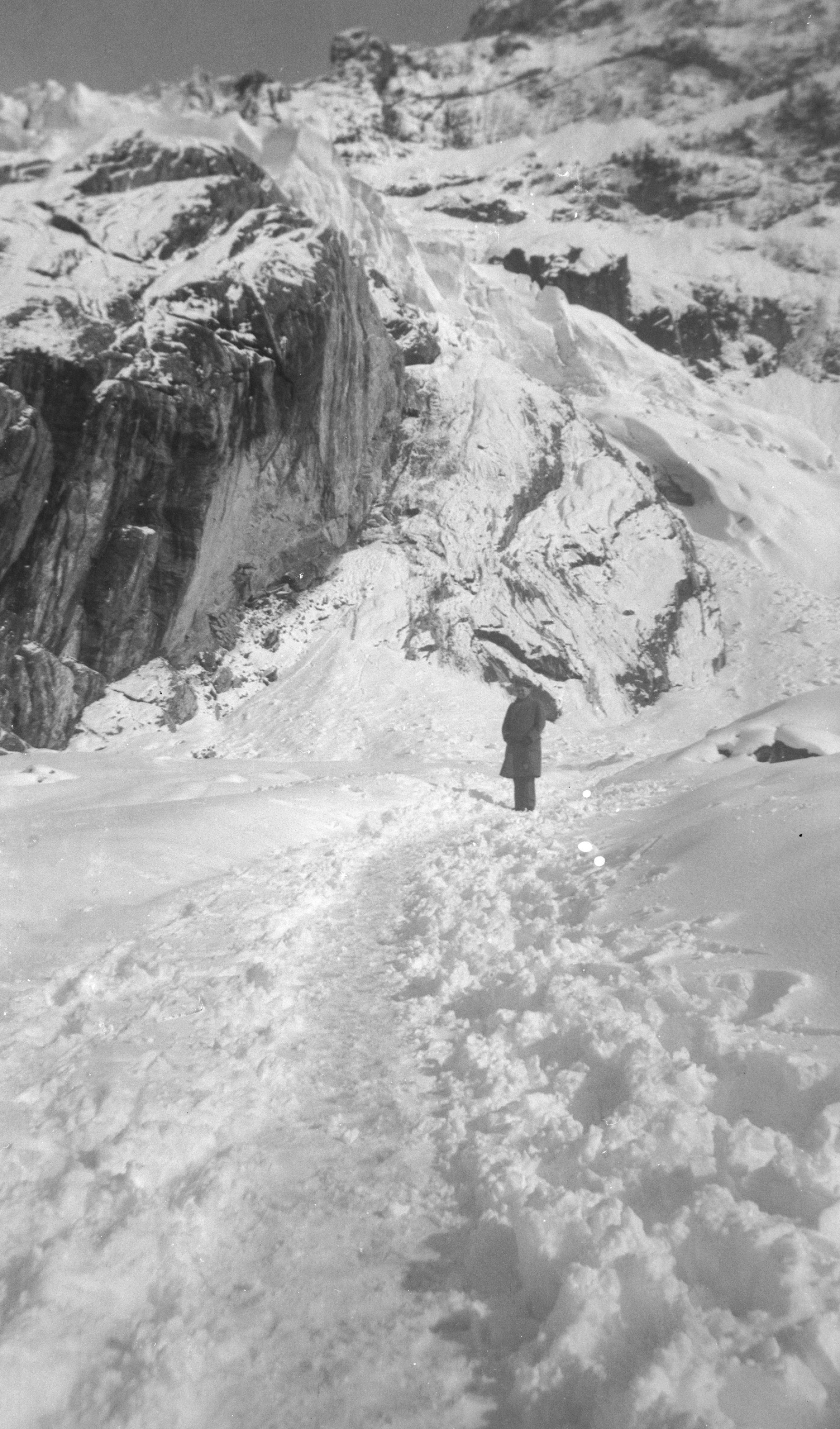 Rhone Glacier, Kennedy family photograph, JFK Library archives, Historical significance, 1770x3000 HD Phone