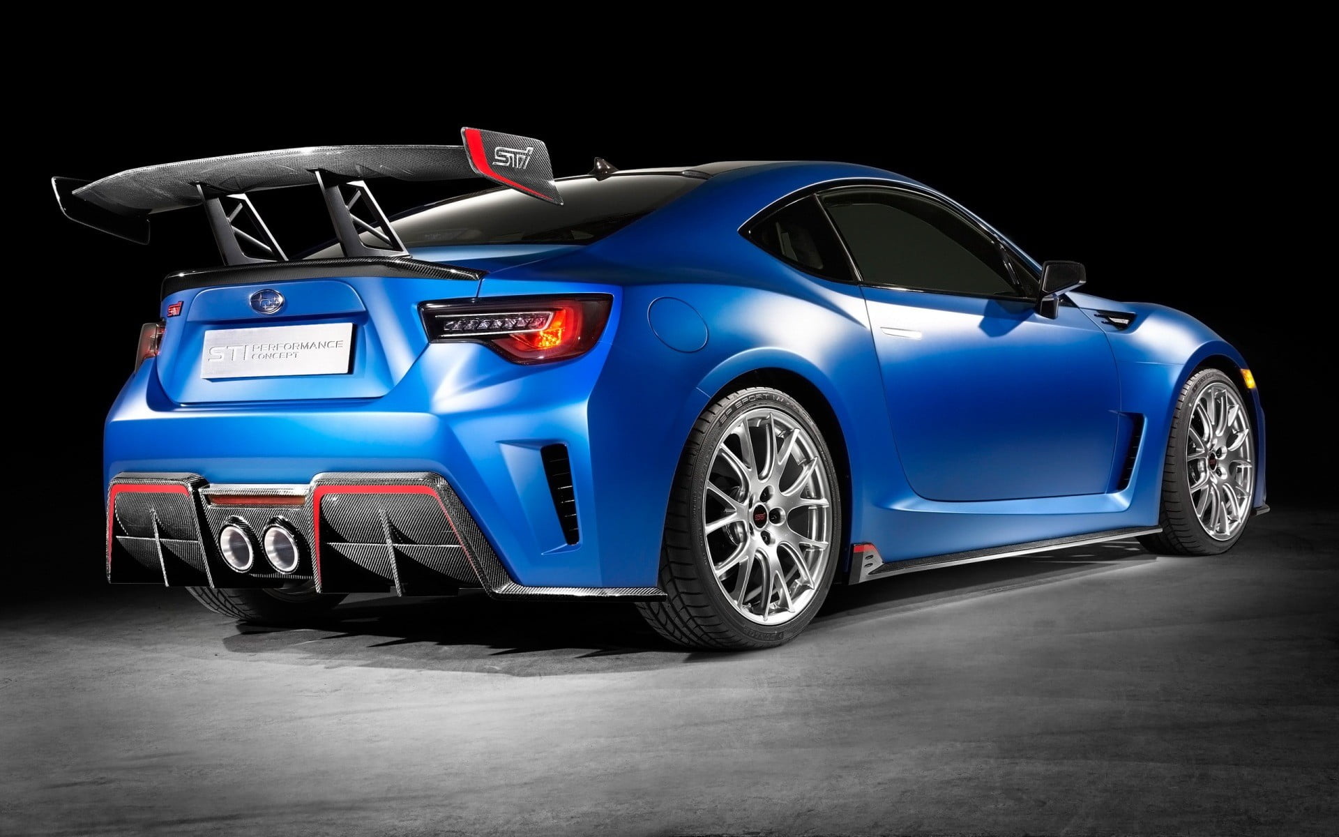 Subaru BRZ, Blue sports car, Subaru STI performance, Concept vehicle, 1920x1200 HD Desktop