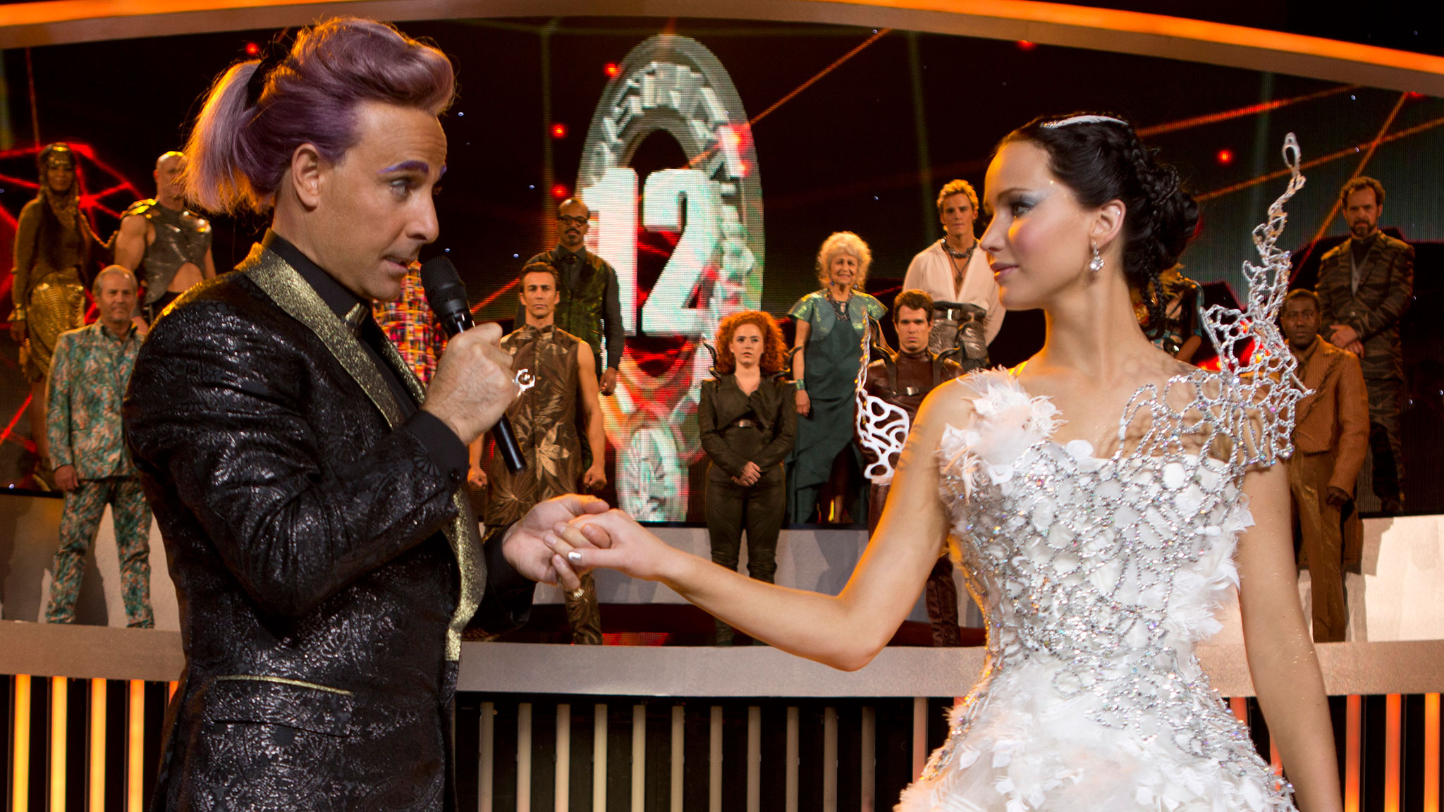 Stanley Tucci, Hunger Games: Catching Fire, Atlas, Subway, 2050x1160 HD Desktop