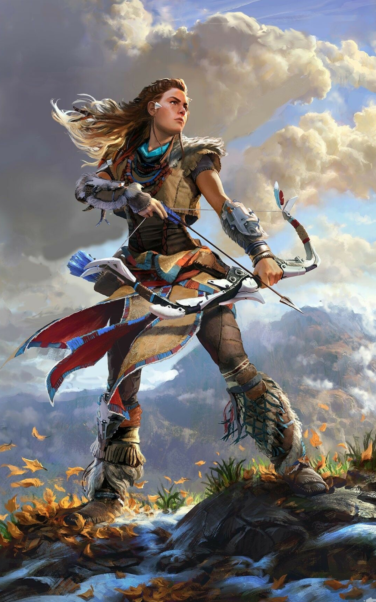 Aloy's adventures, Horizon Zero Dawn, Popular wallpapers, Gaming fanatics, 1200x1920 HD Phone