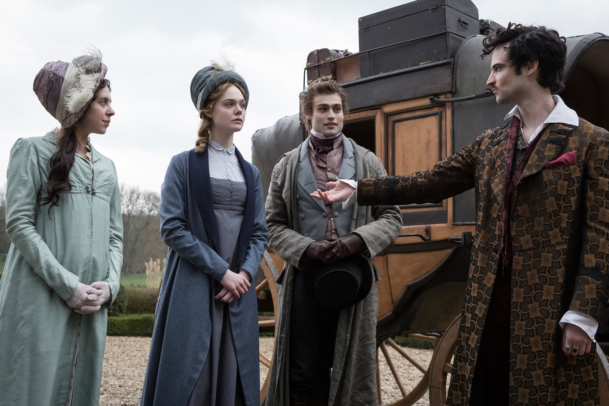 Tom Sturridge, Mary Shelley biopic, Elle Fanning, Stellar performances, 2000x1340 HD Desktop