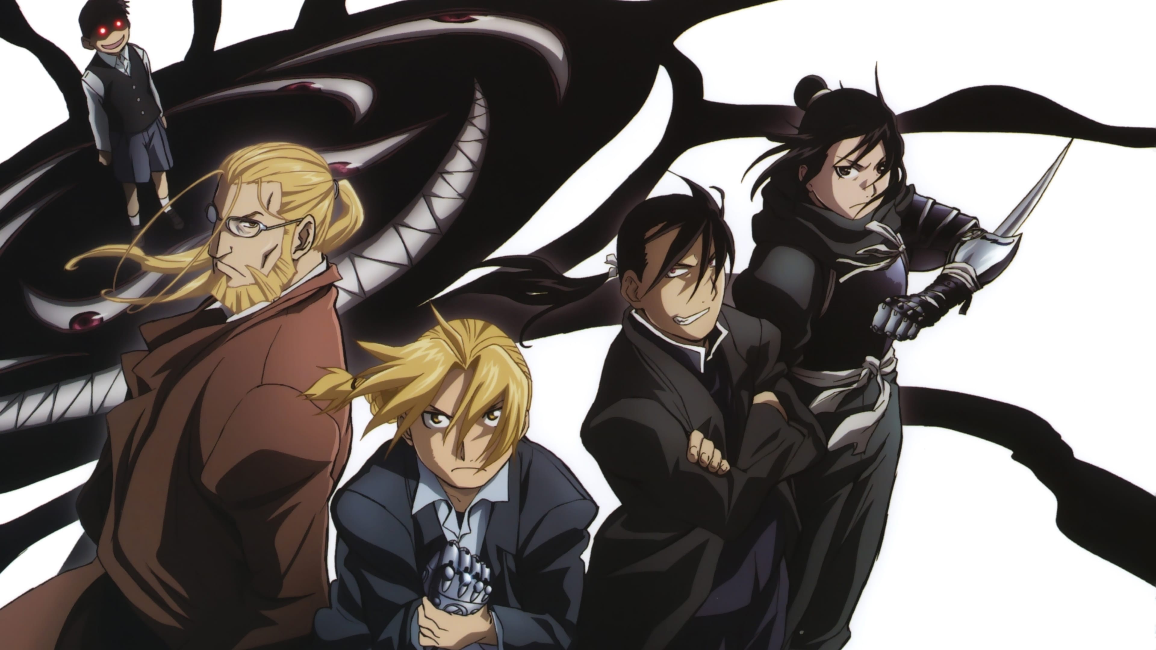 Fullmetal Alchemist, Fullmetal Alchemist Brotherhood, TV series, Movie database, 3840x2160 4K Desktop
