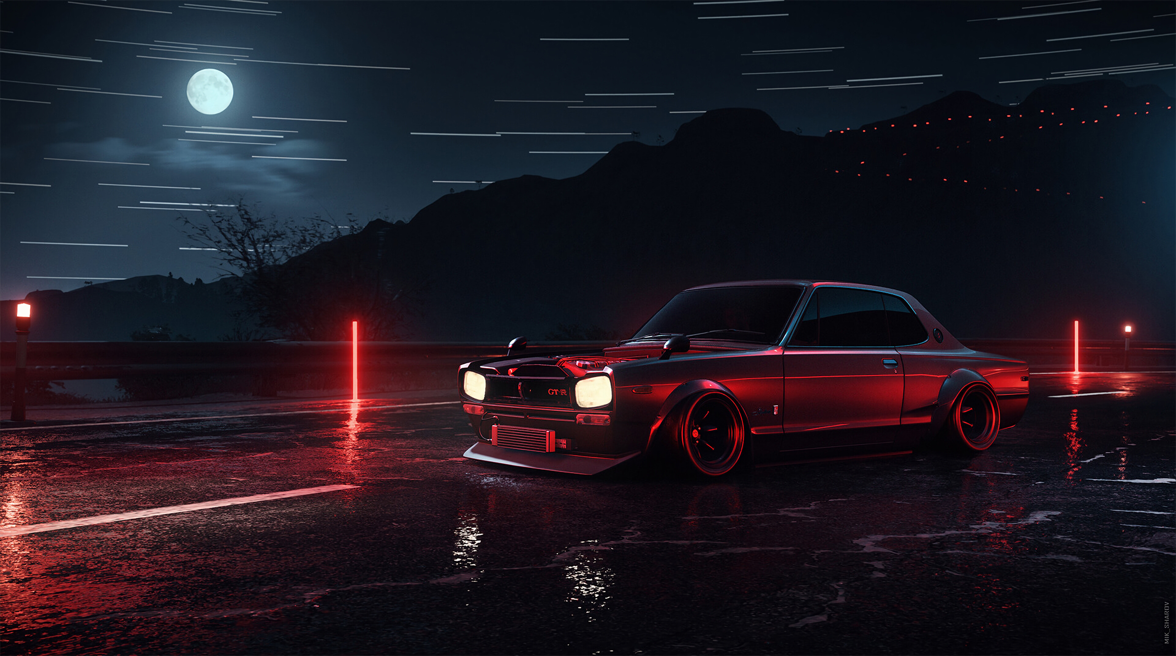 Skyline 2000GT-R, Nissan Wallpaper, 3840x2150 HD Desktop